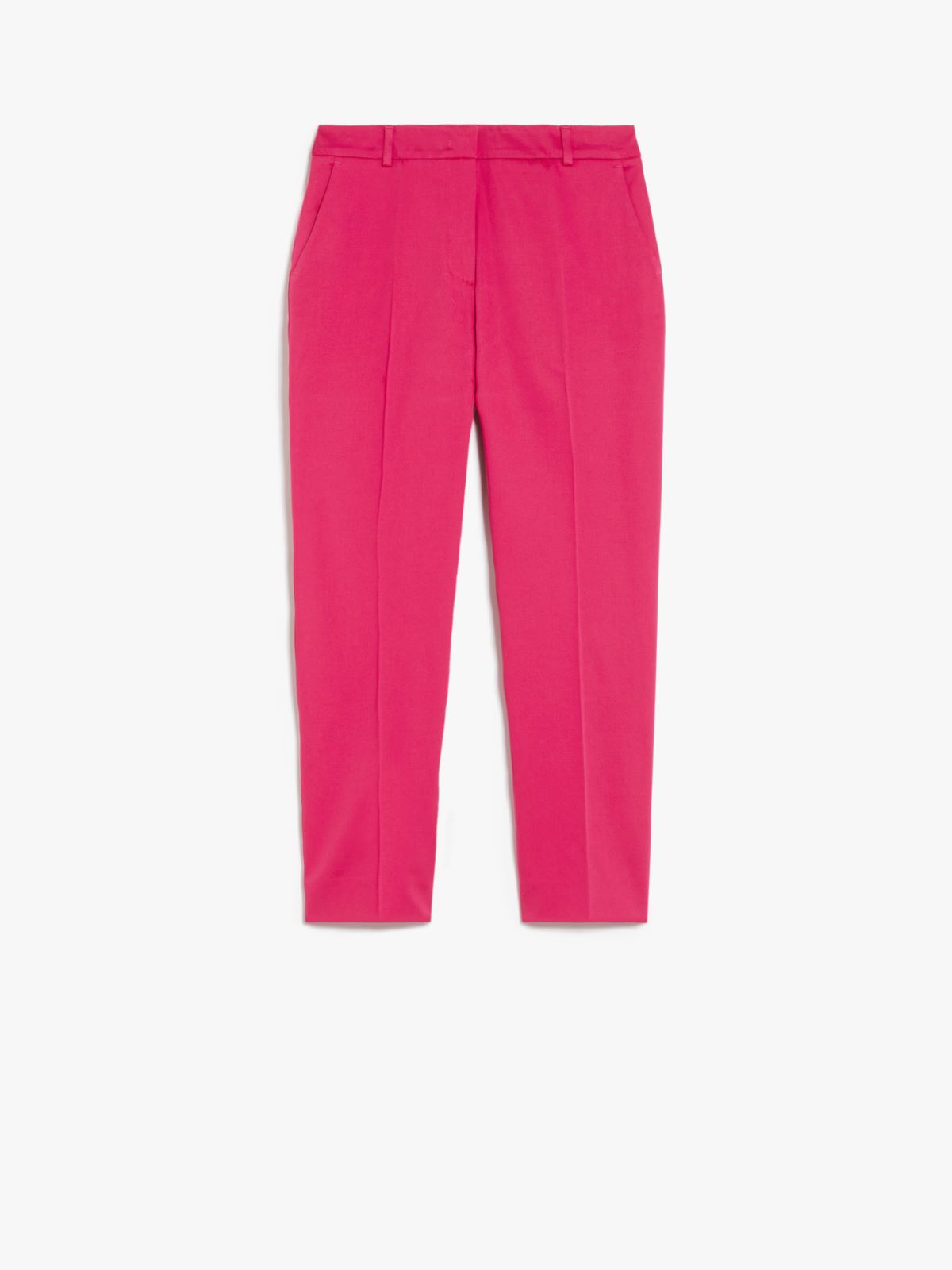 Cotton satin trousers