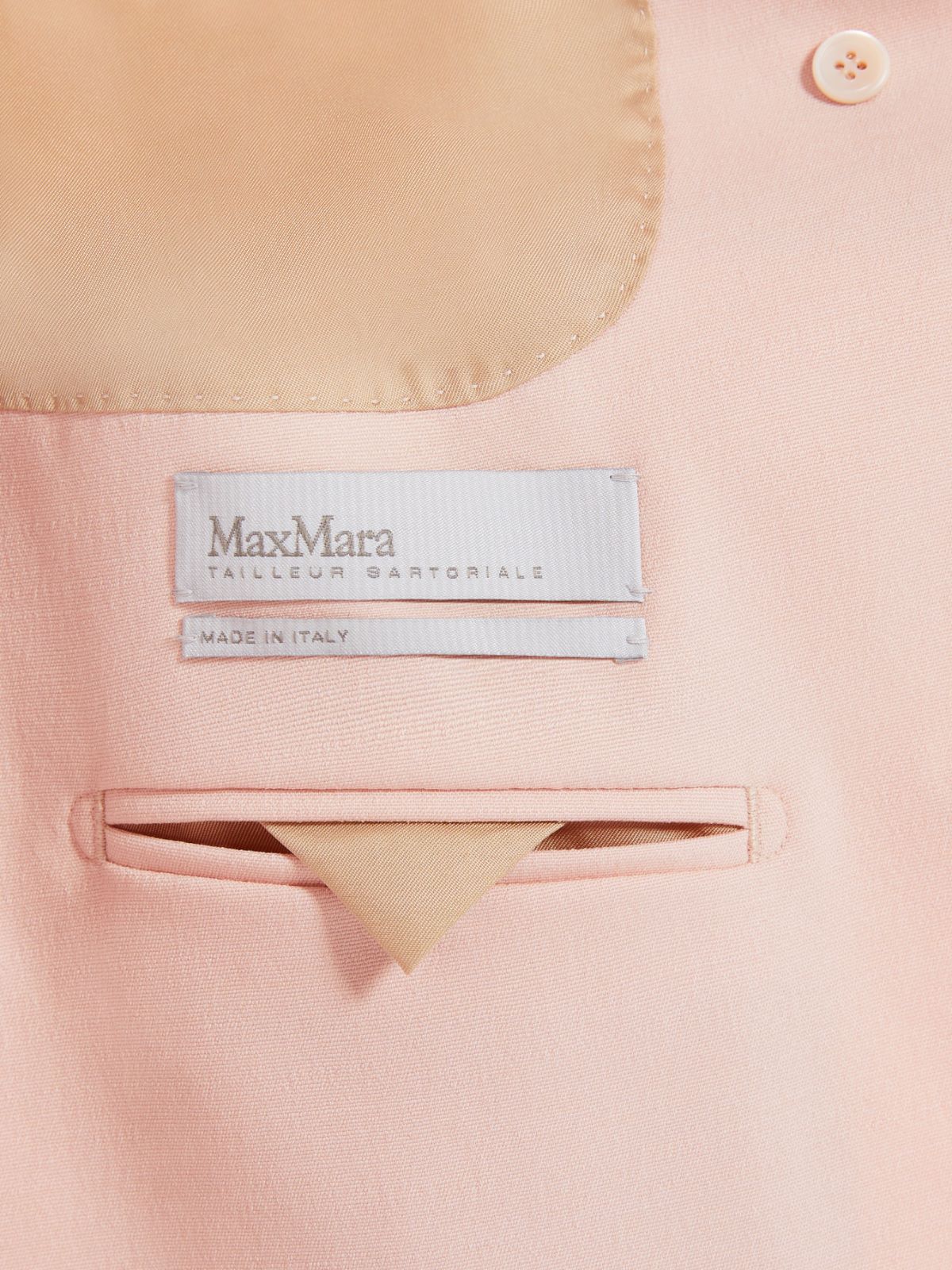 Wool and mohair double-breasted blazer