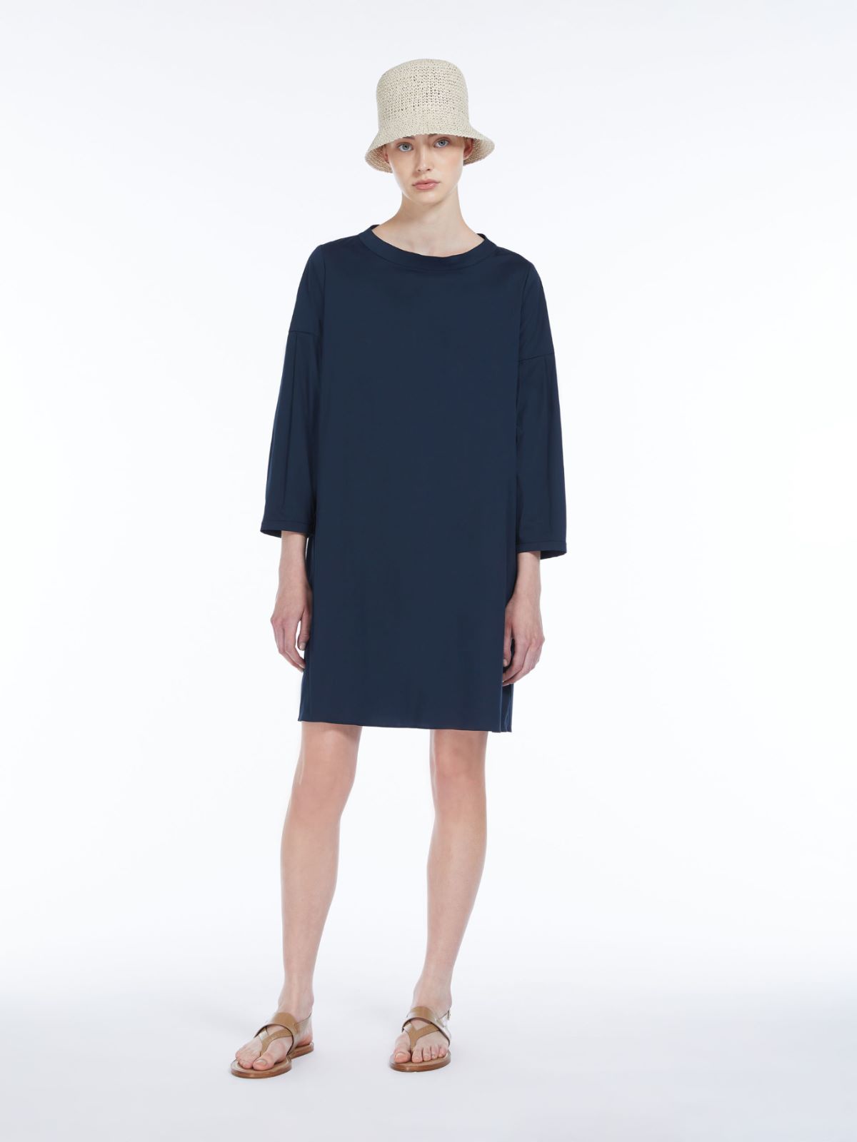 Dress in a cotton blend