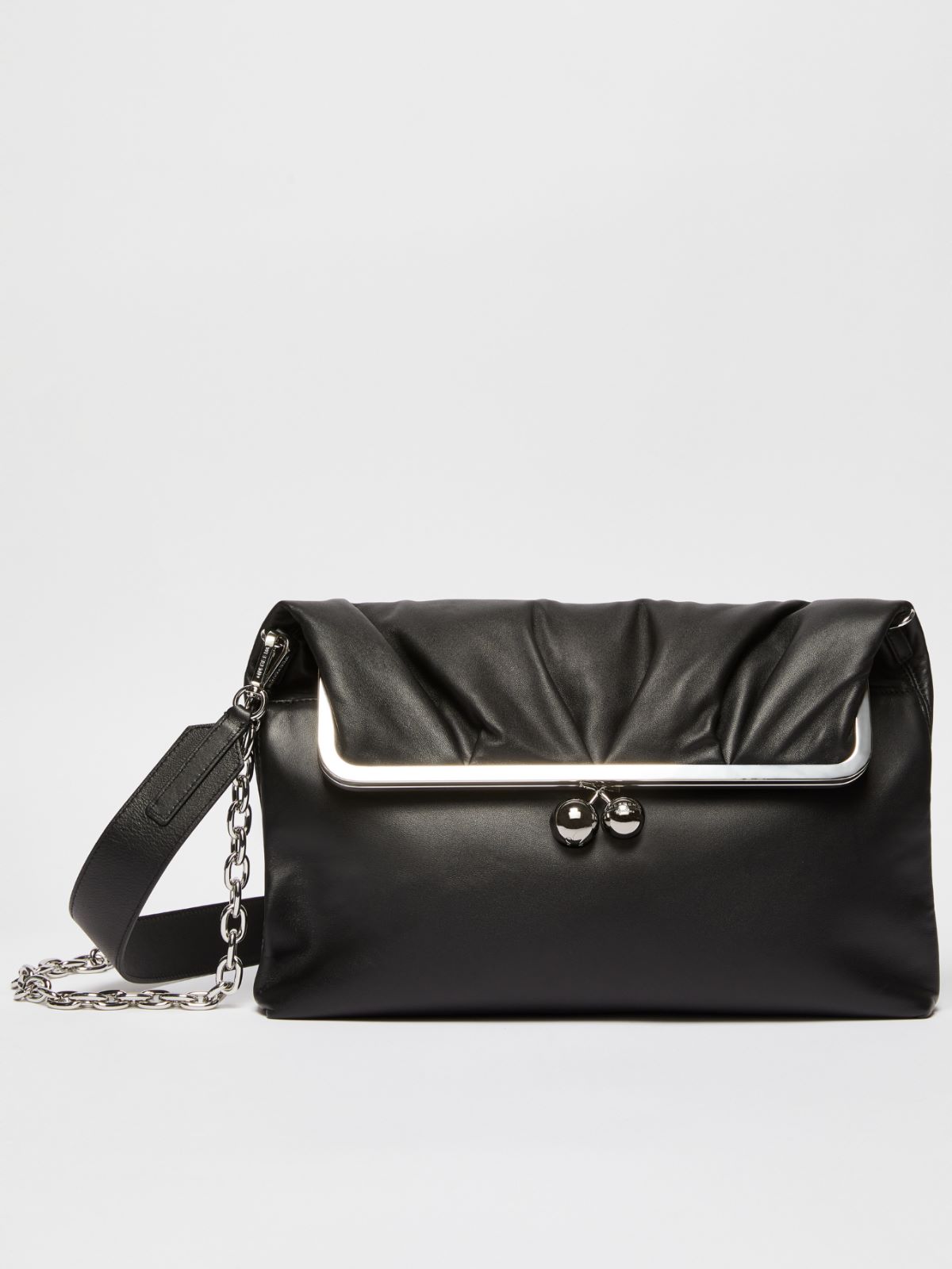 Nappa leather clutch-style Pasticcino Bag