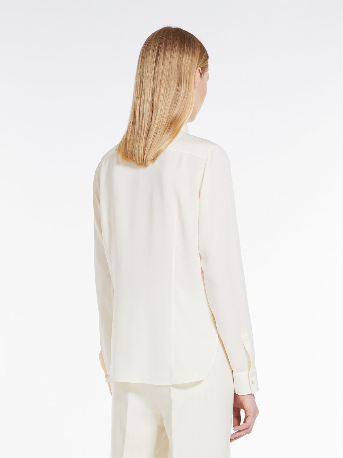 Silk charmeuse shirt