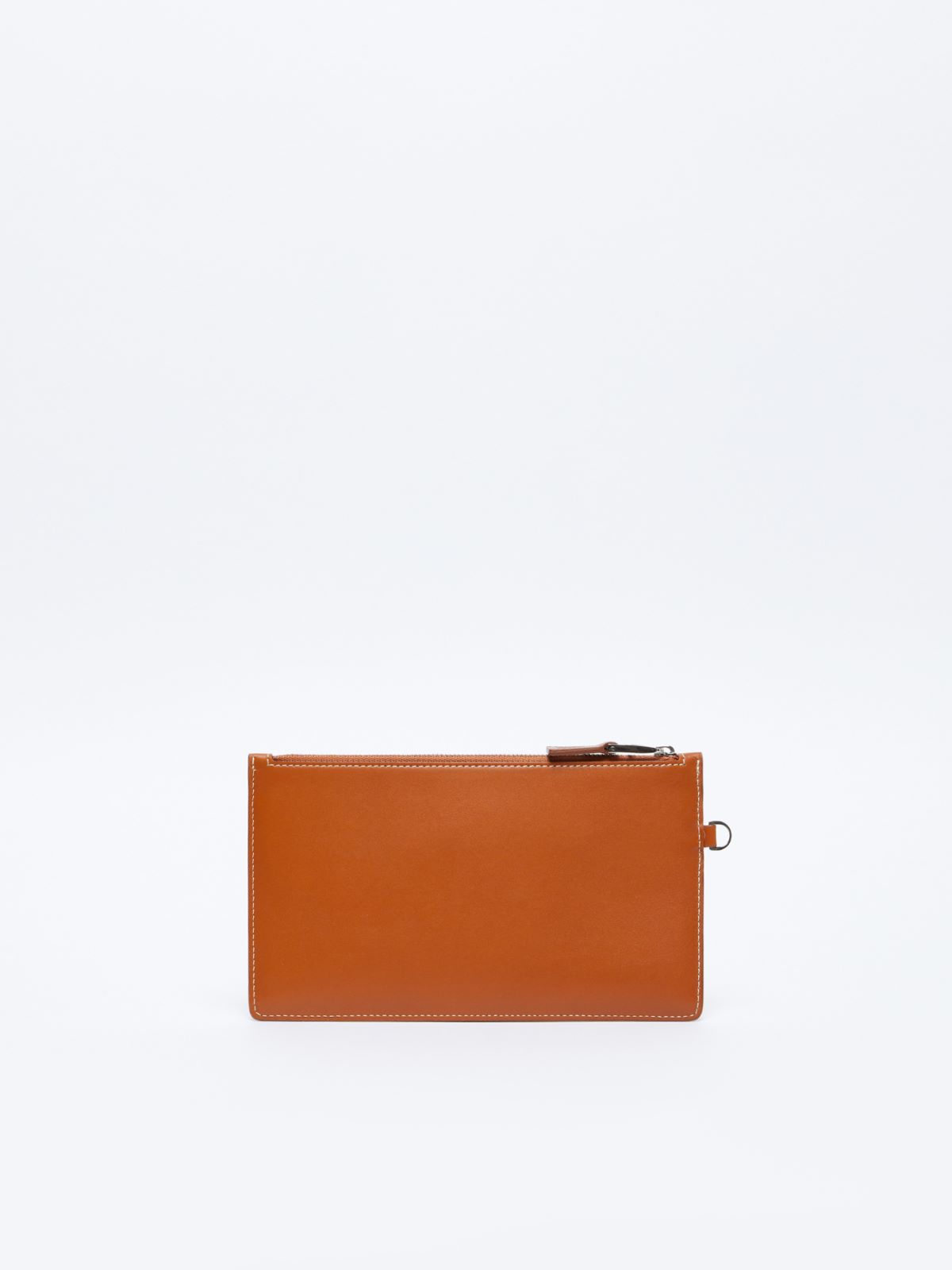Wrist-strap leather pouch