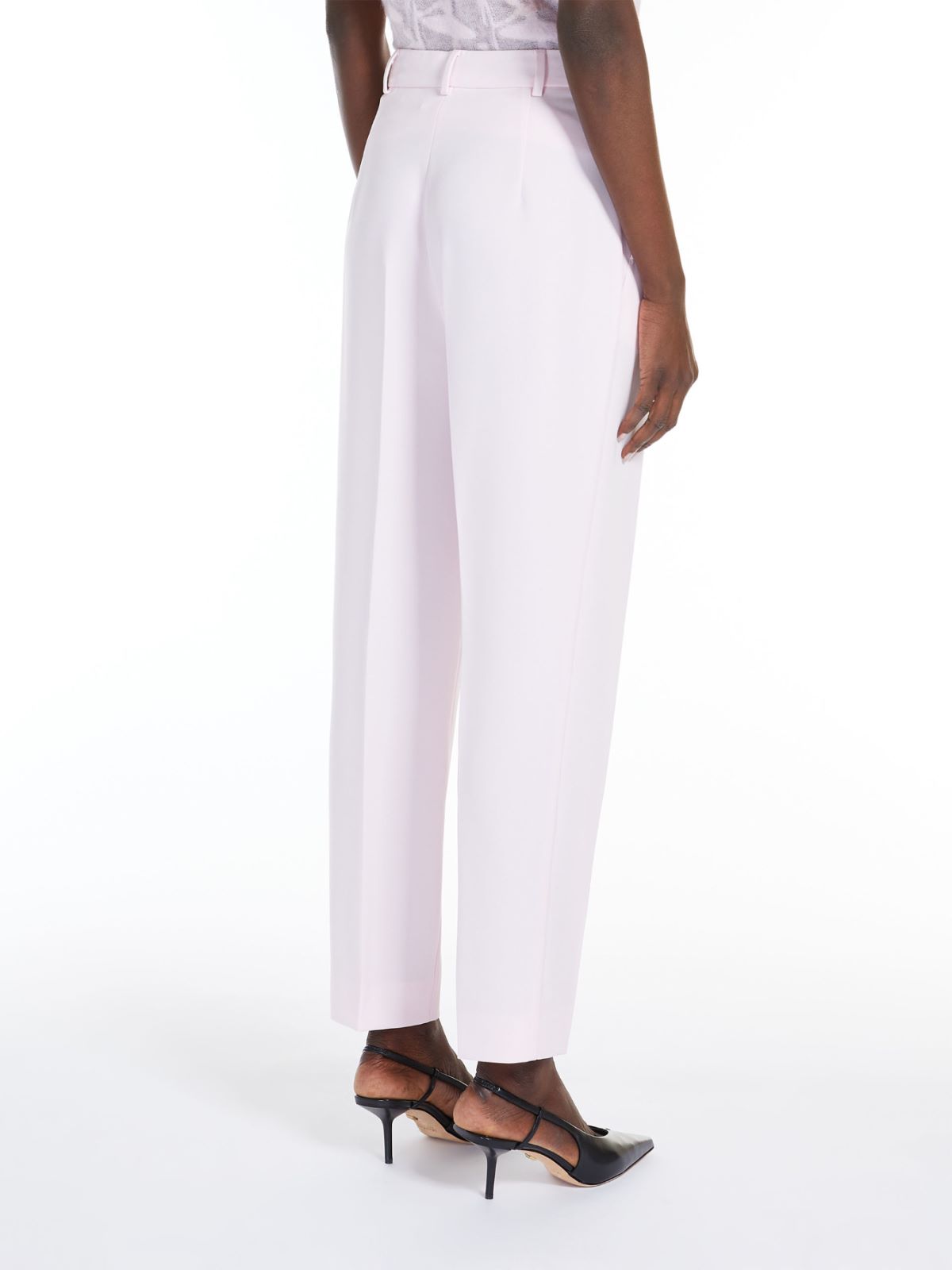 Carrot fit cady trousers