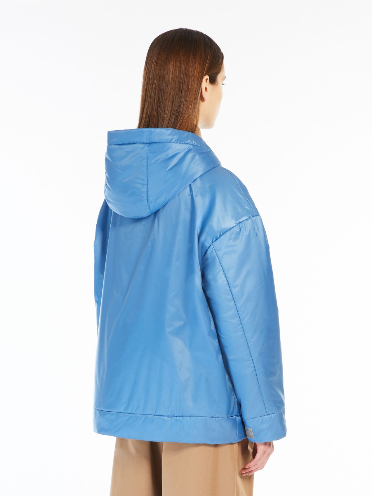 Reversible water-repellent canvas sweatshirt