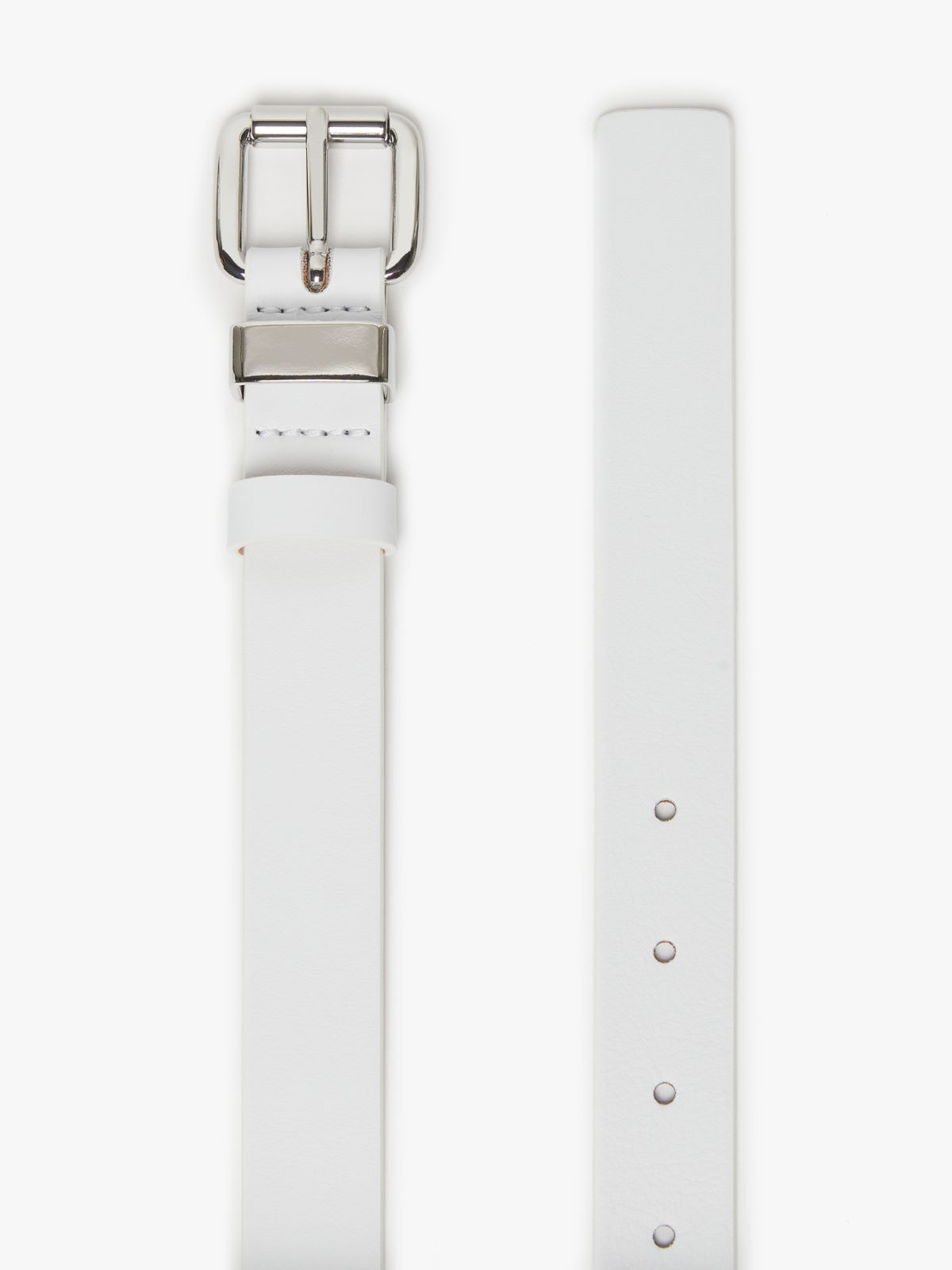 Nappa leather belt