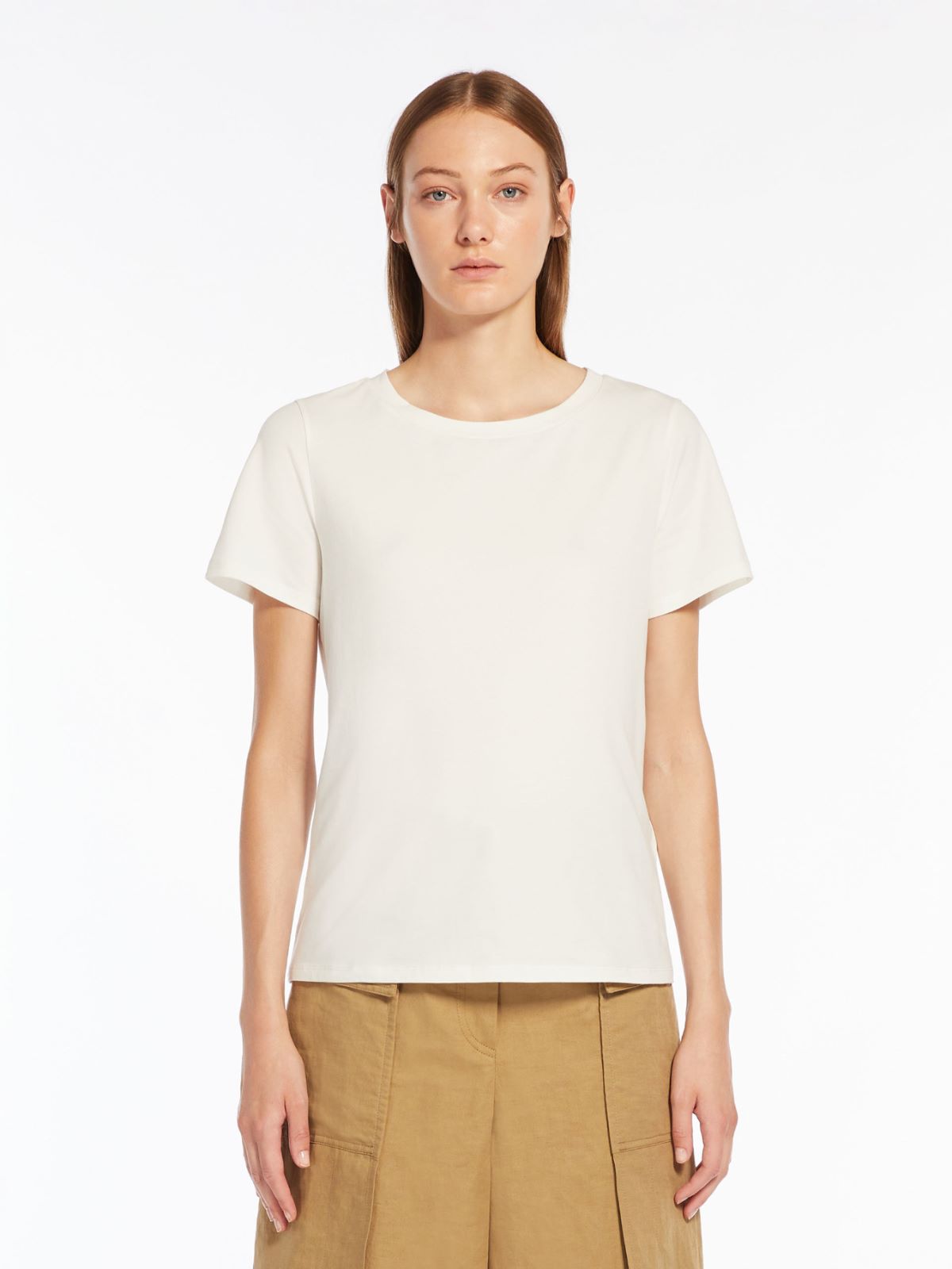 Organic cotton jersey T-shirt