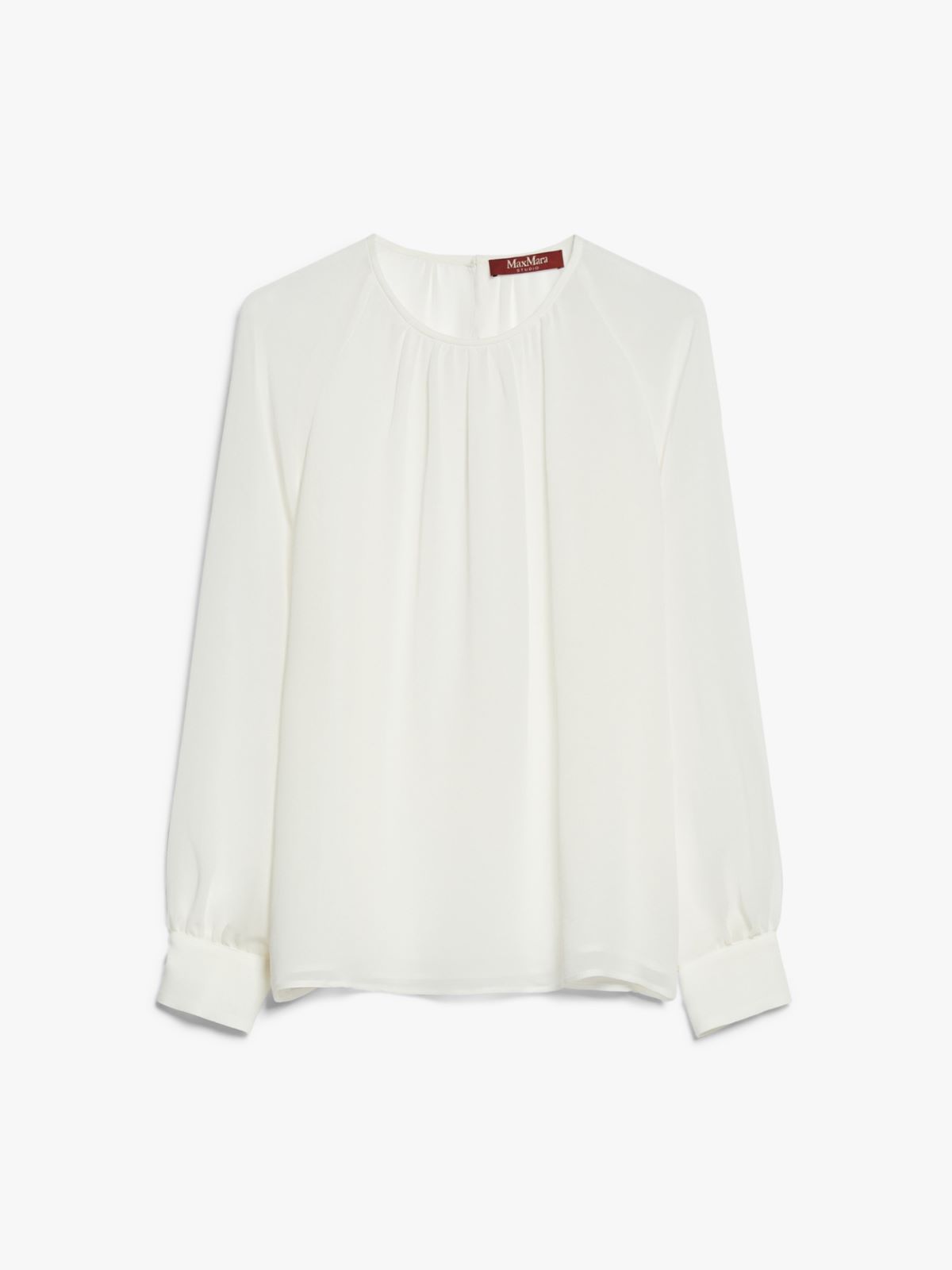 Pure silk georgette blouse