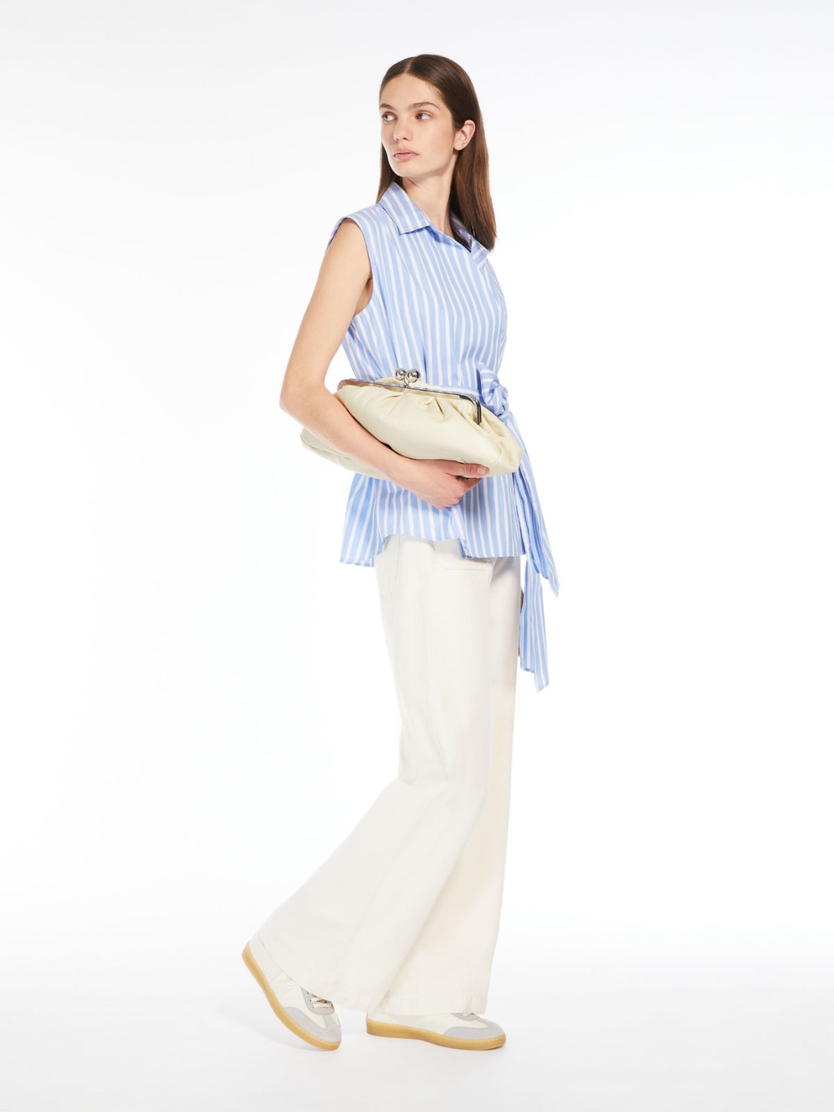 Large nappa leather Pasticcino bag