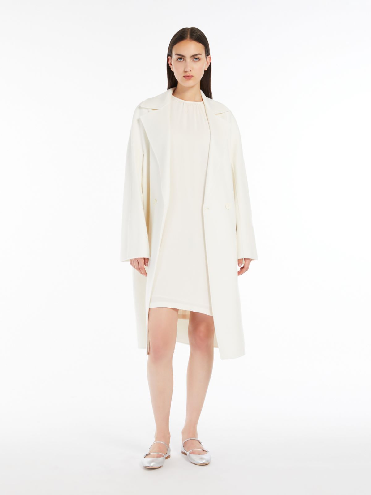 Short cady tunic dress