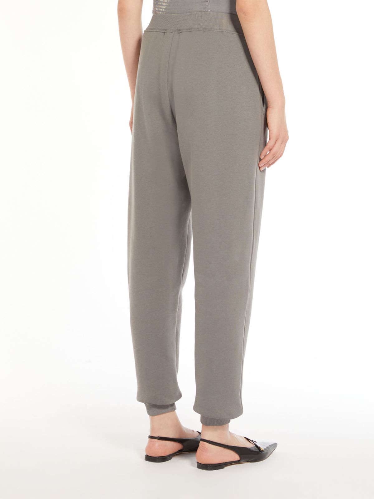 Cotton fleece trousers