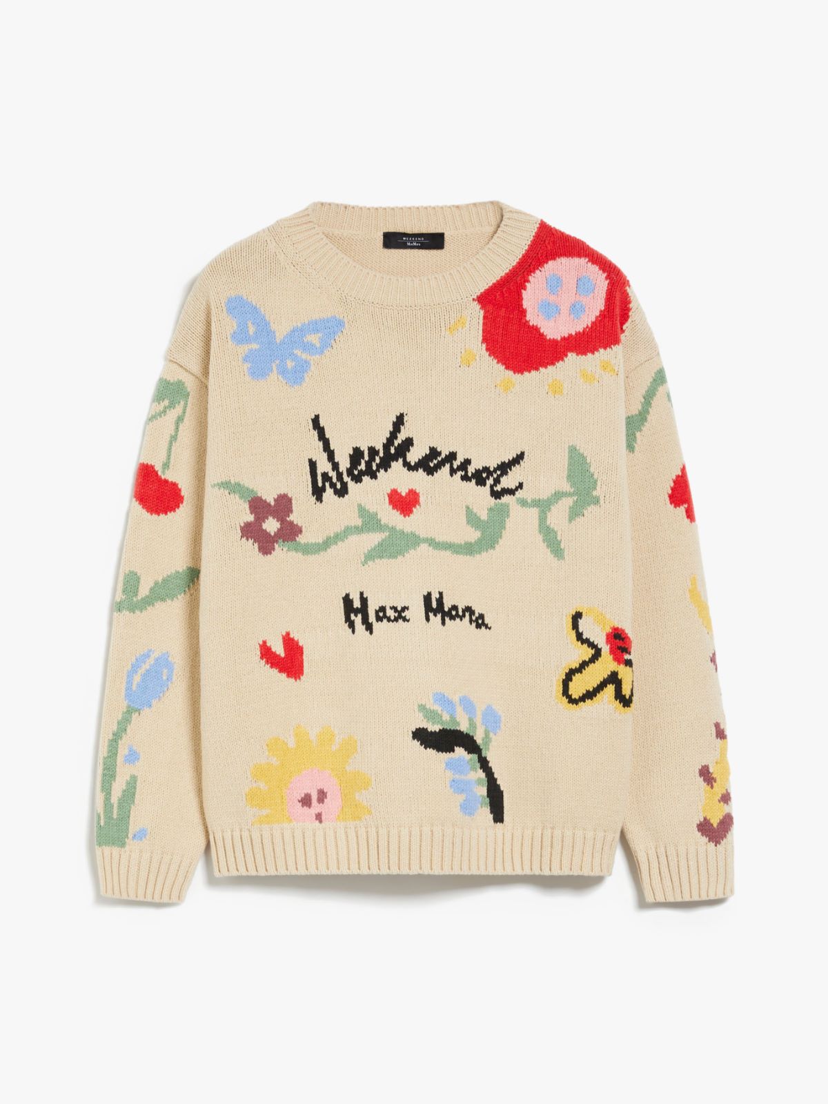 Cotton inlay sweater