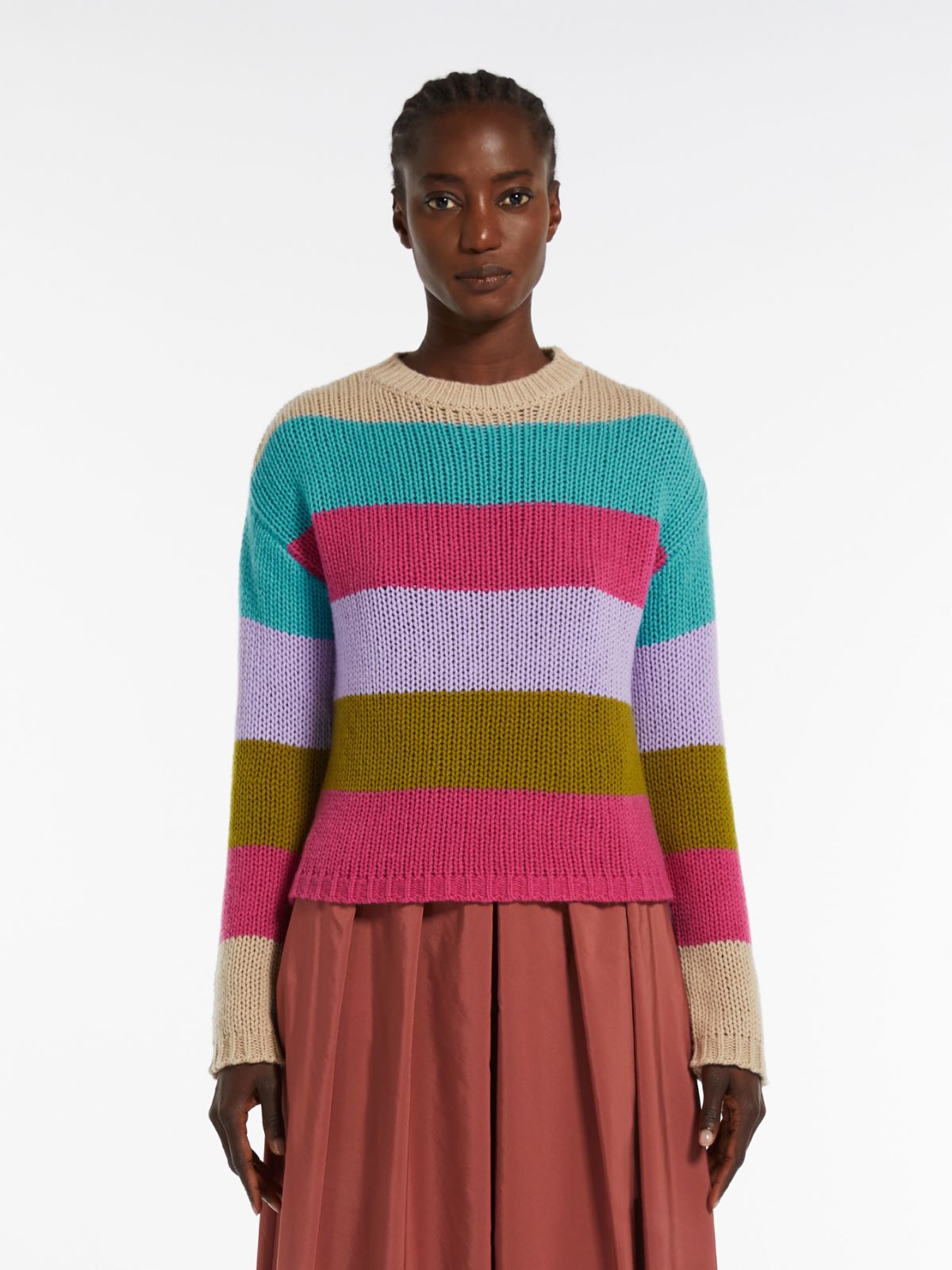 Cashmere crew-neck sweater