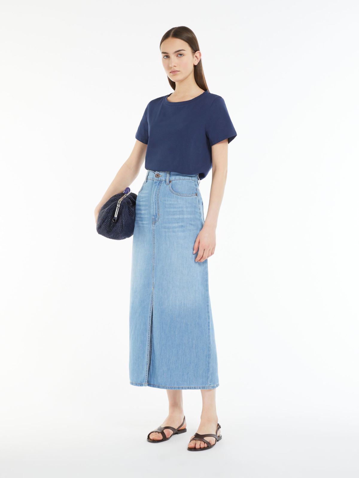 Organic cotton jersey T-shirt