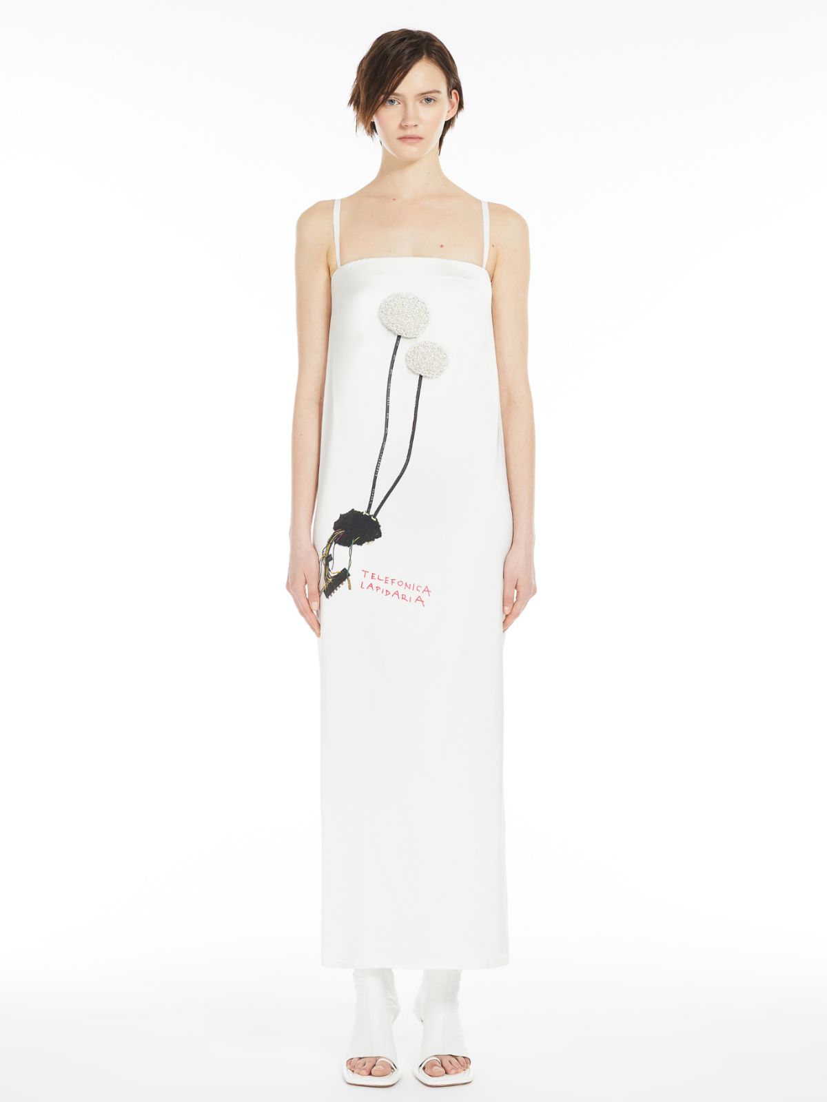 Embroidered mermaid dress