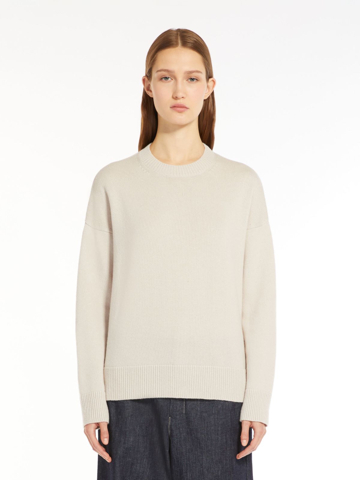 Wool and cashmere sweater