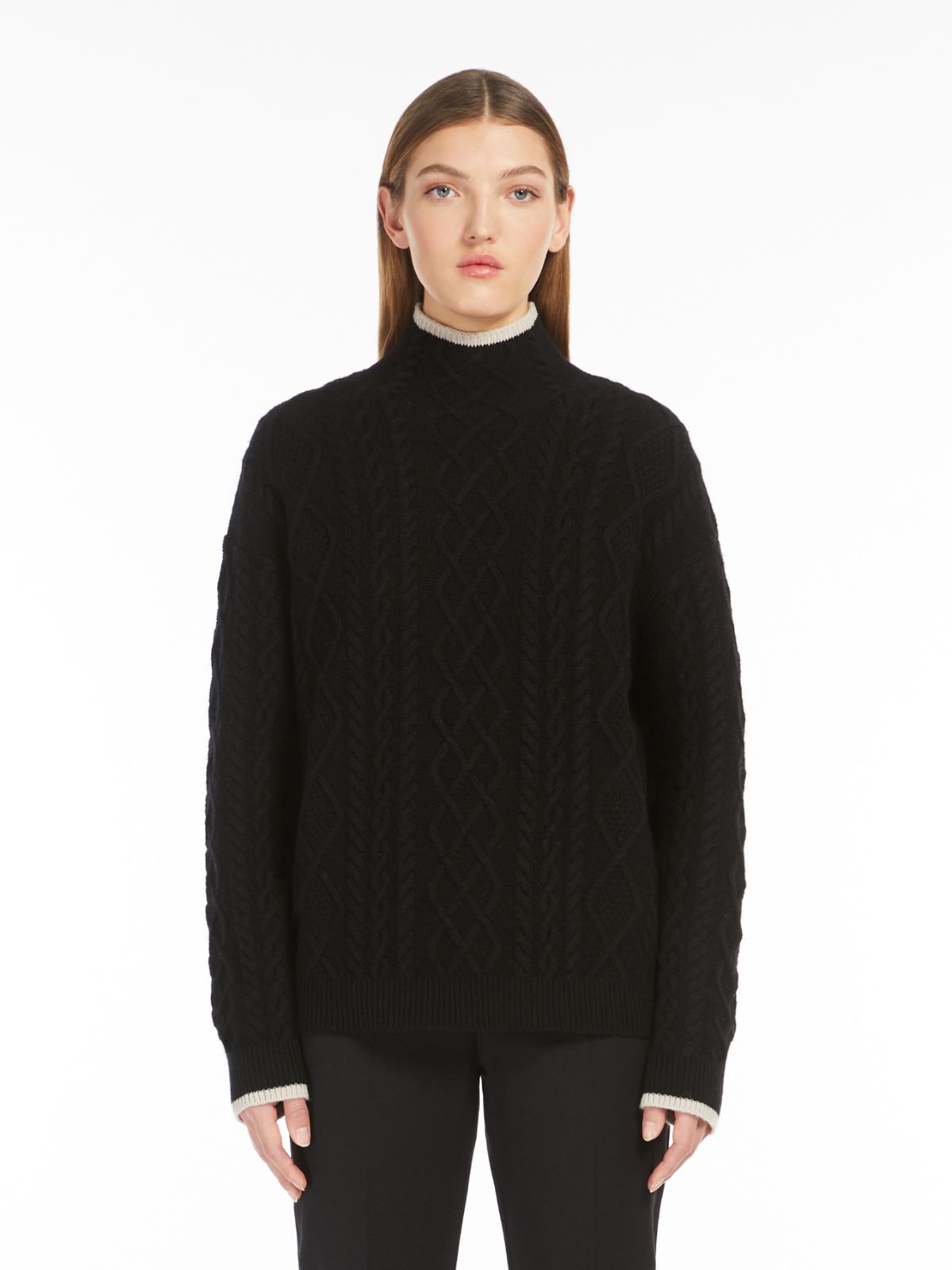 Wool and cashmere jumper