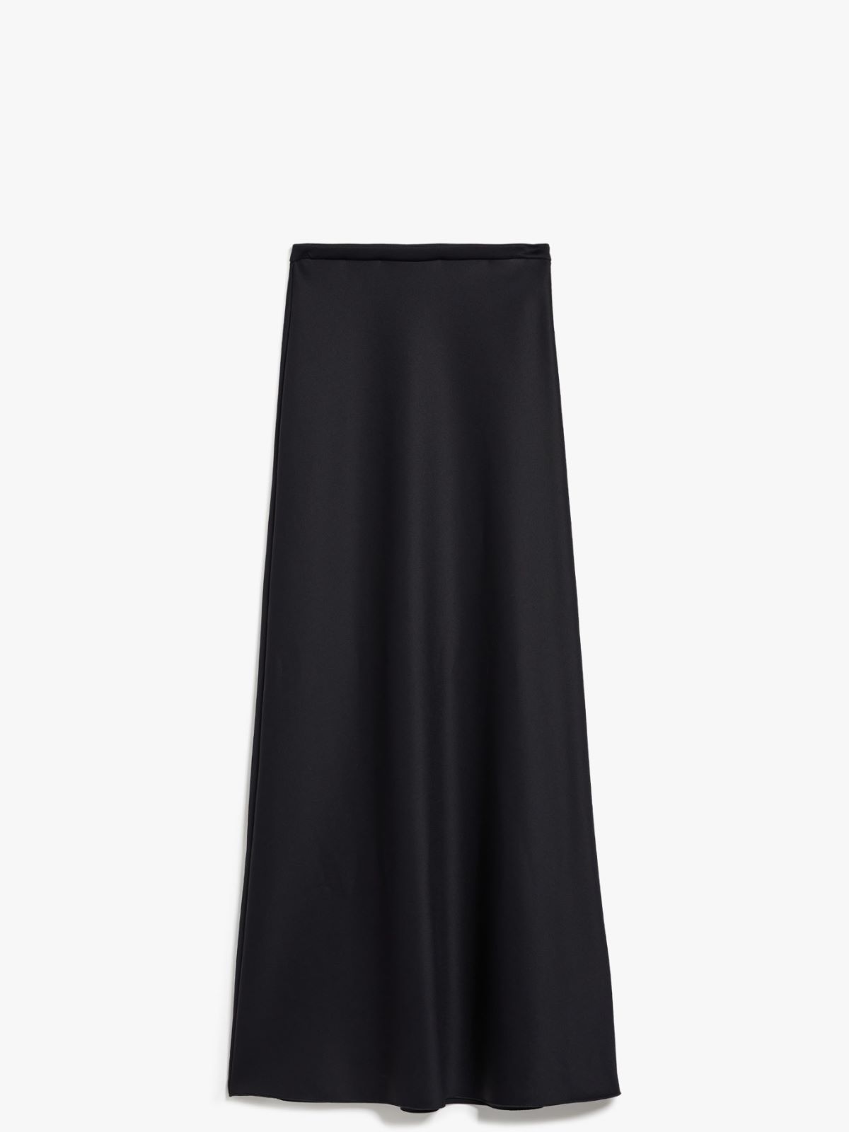 Long skirt in cotton scuba fabric