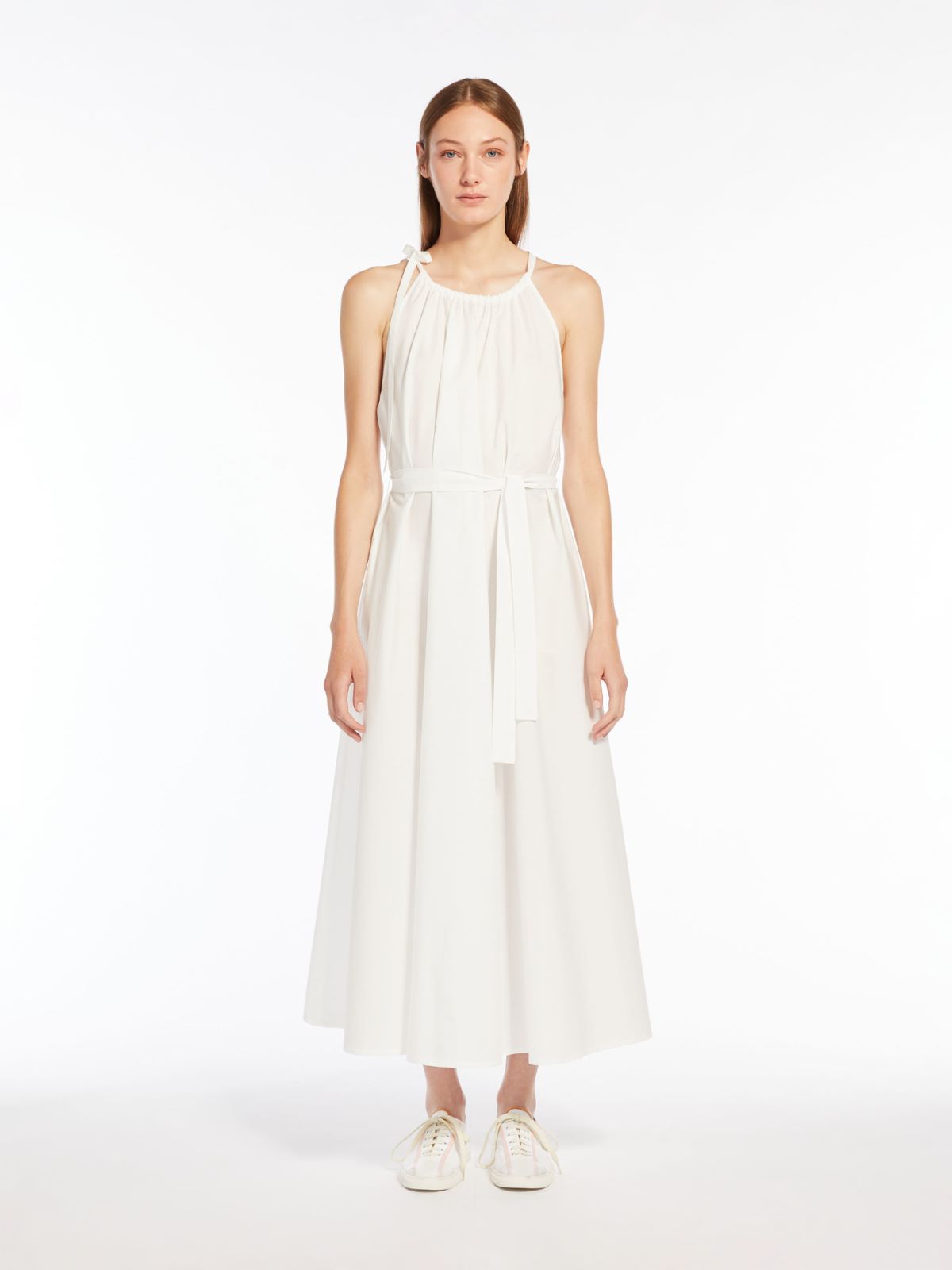 Cotton poplin dress