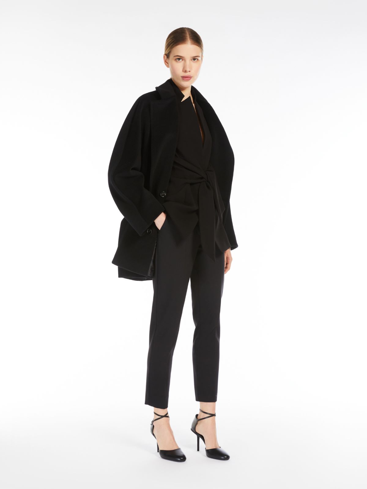 Viscose jersey trousers