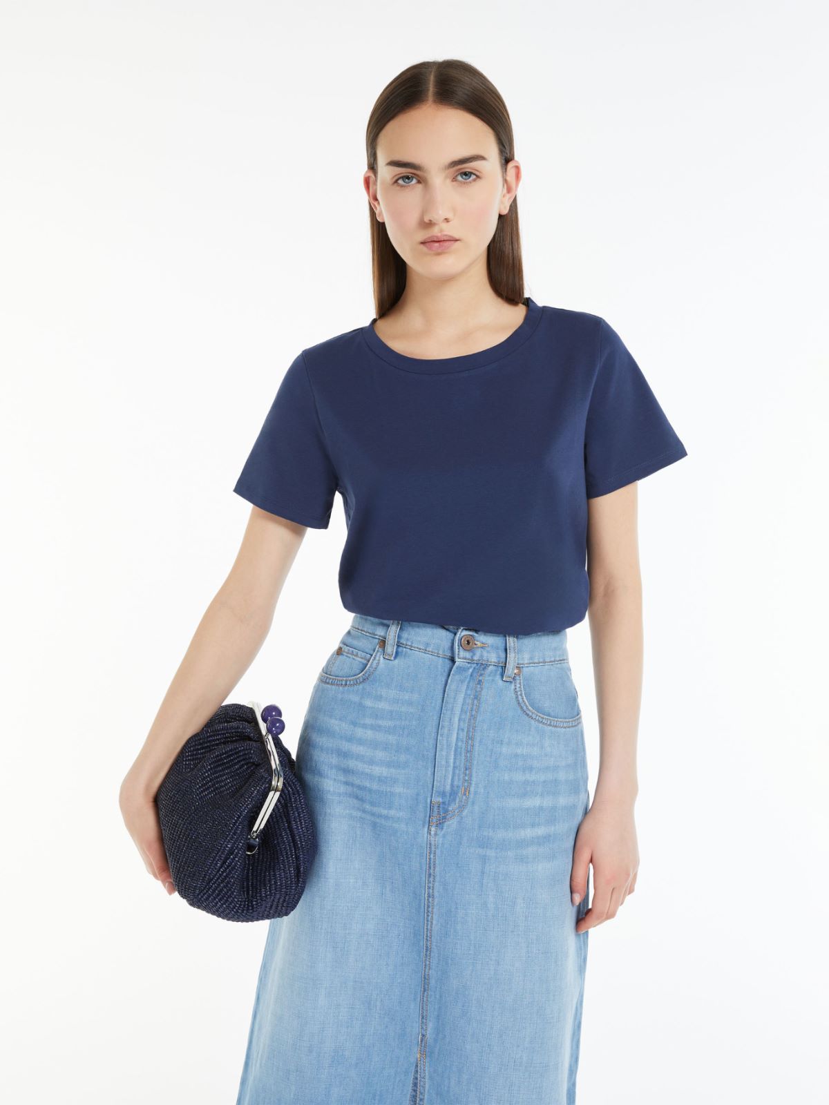 Organic cotton jersey T-shirt