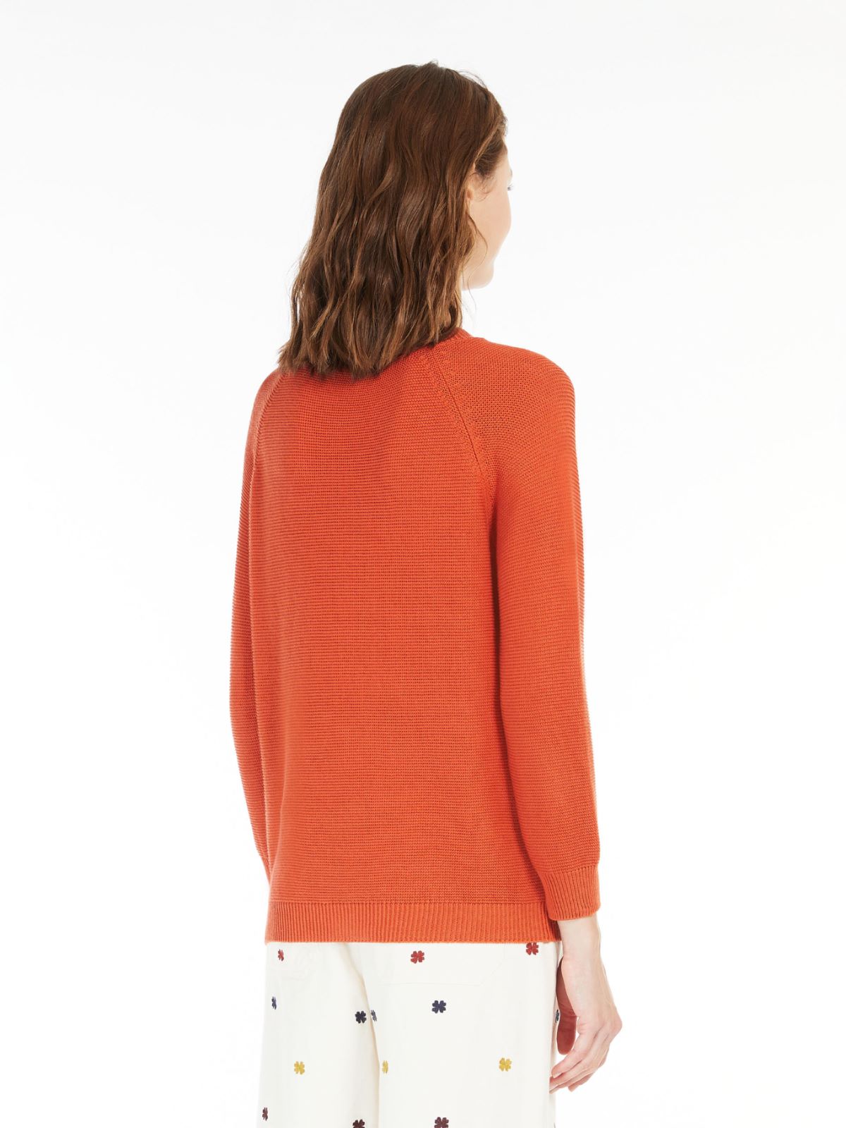 Relaxed-fit cotton sweater