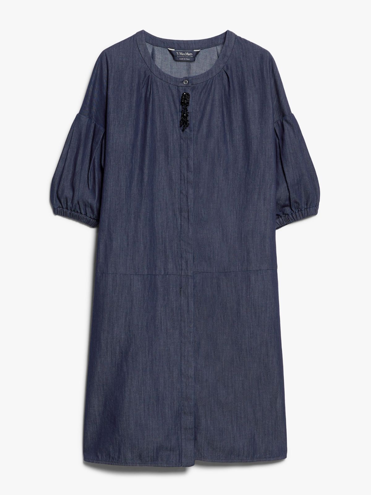 Short, lightweight denim dress