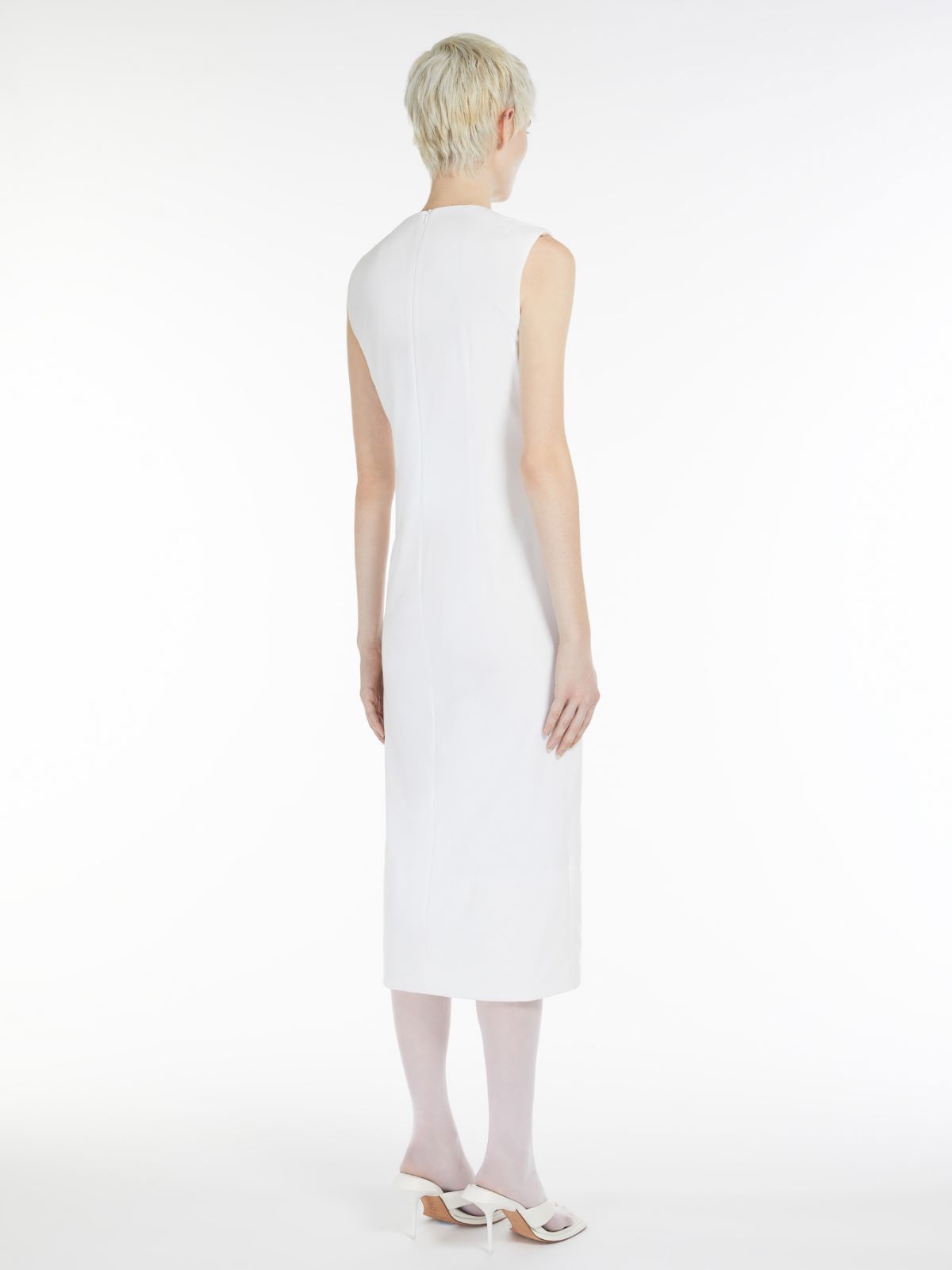 Lightweight jersey padded dress