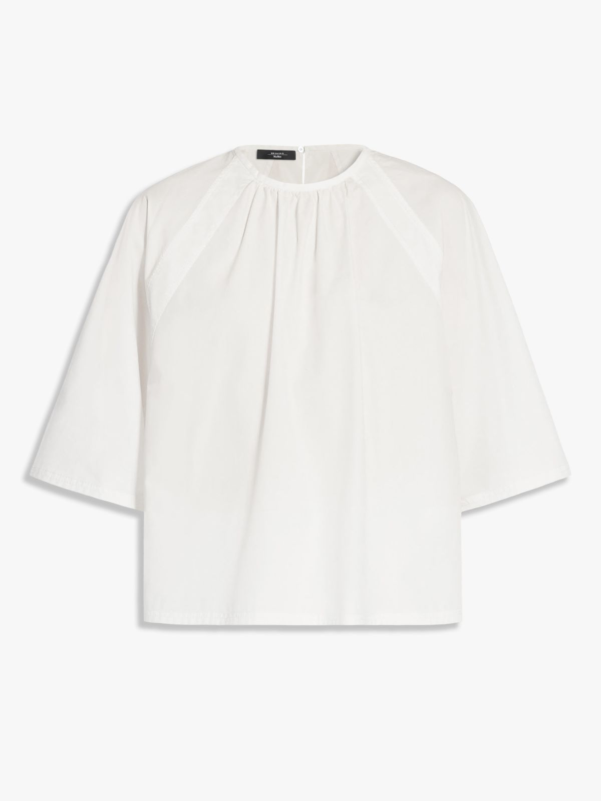 Cotton poplin blouse