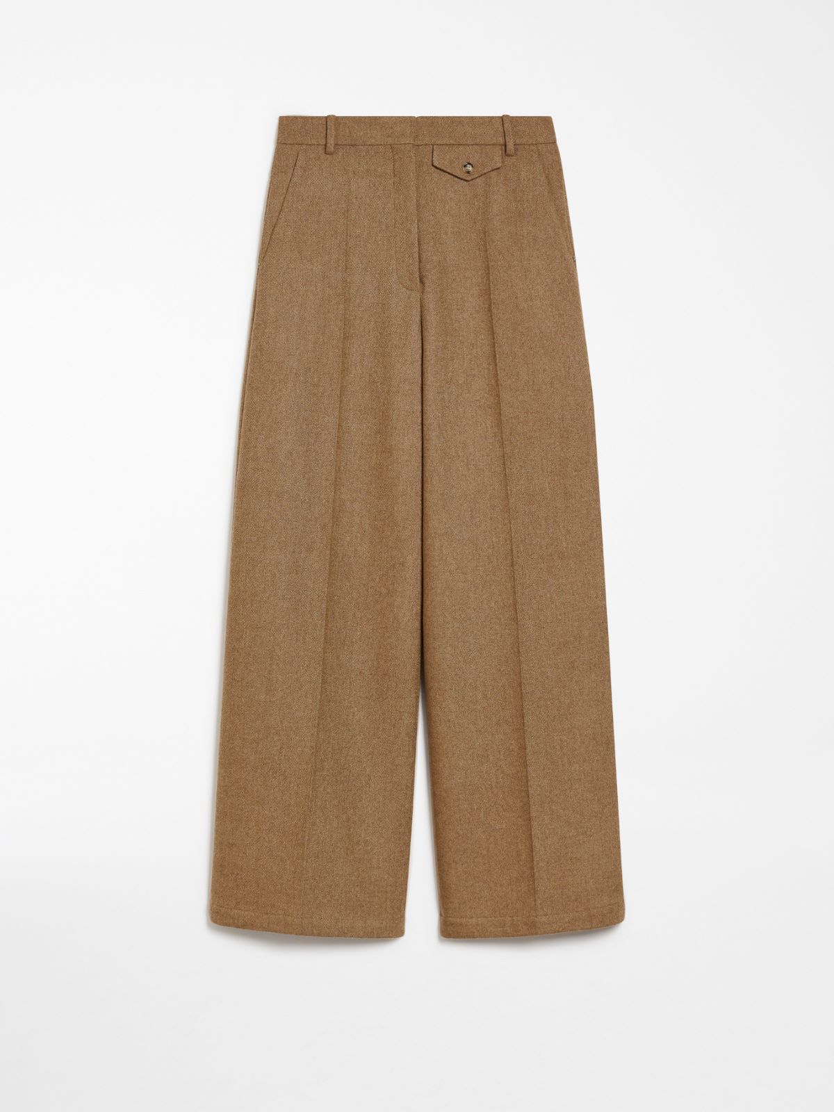 Oversized flared trousers