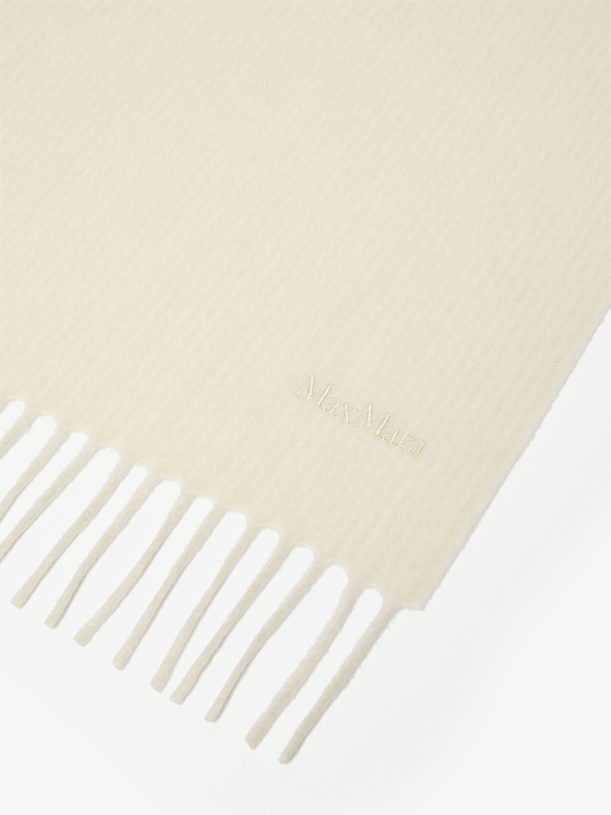 Striped cashmere stole