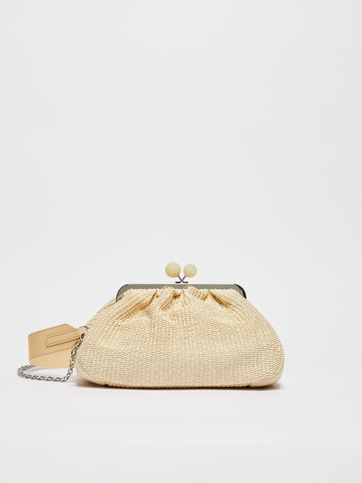 Medium raffia-look Pasticcino Bag