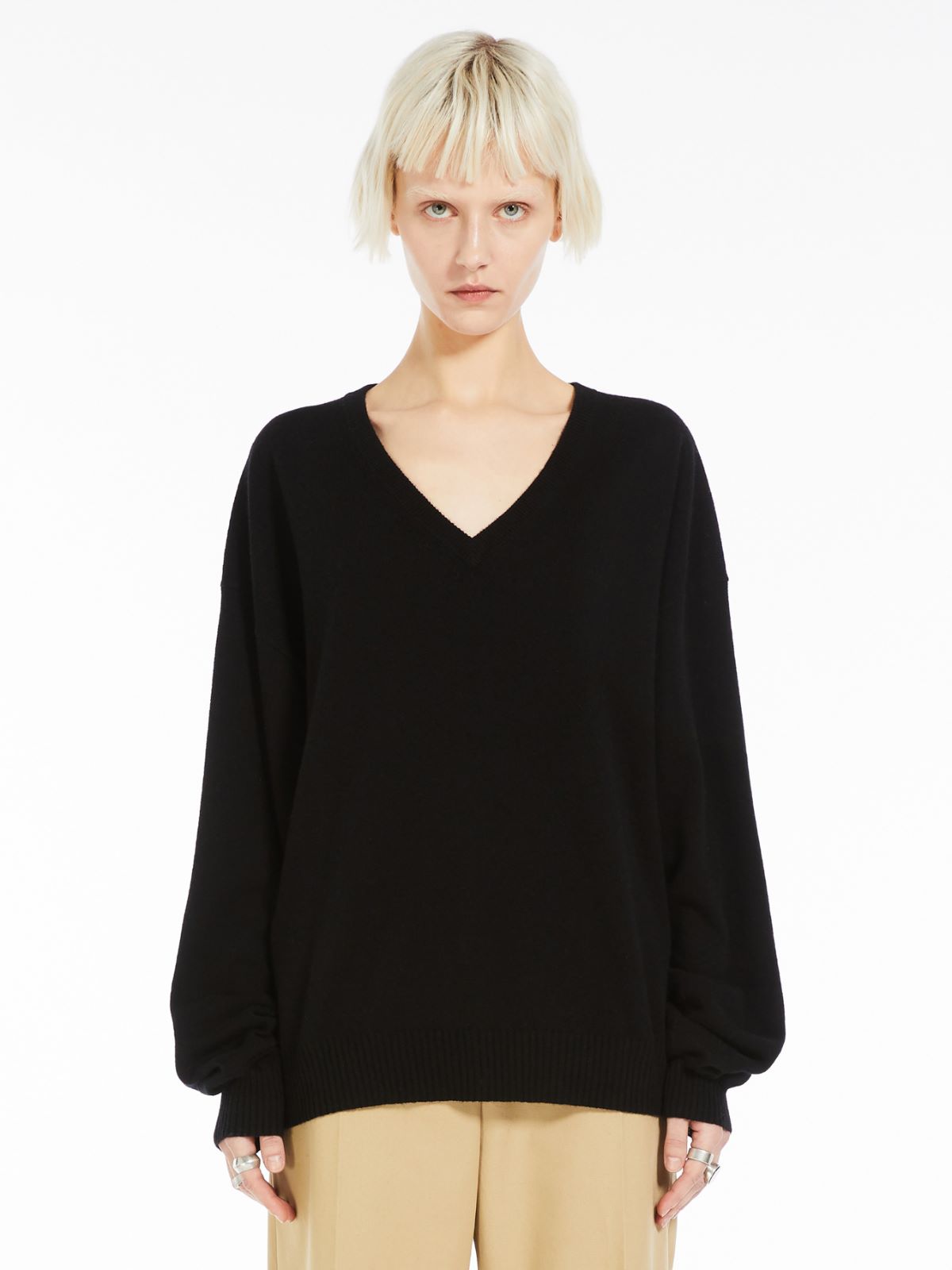 Cashmere-blend sweater