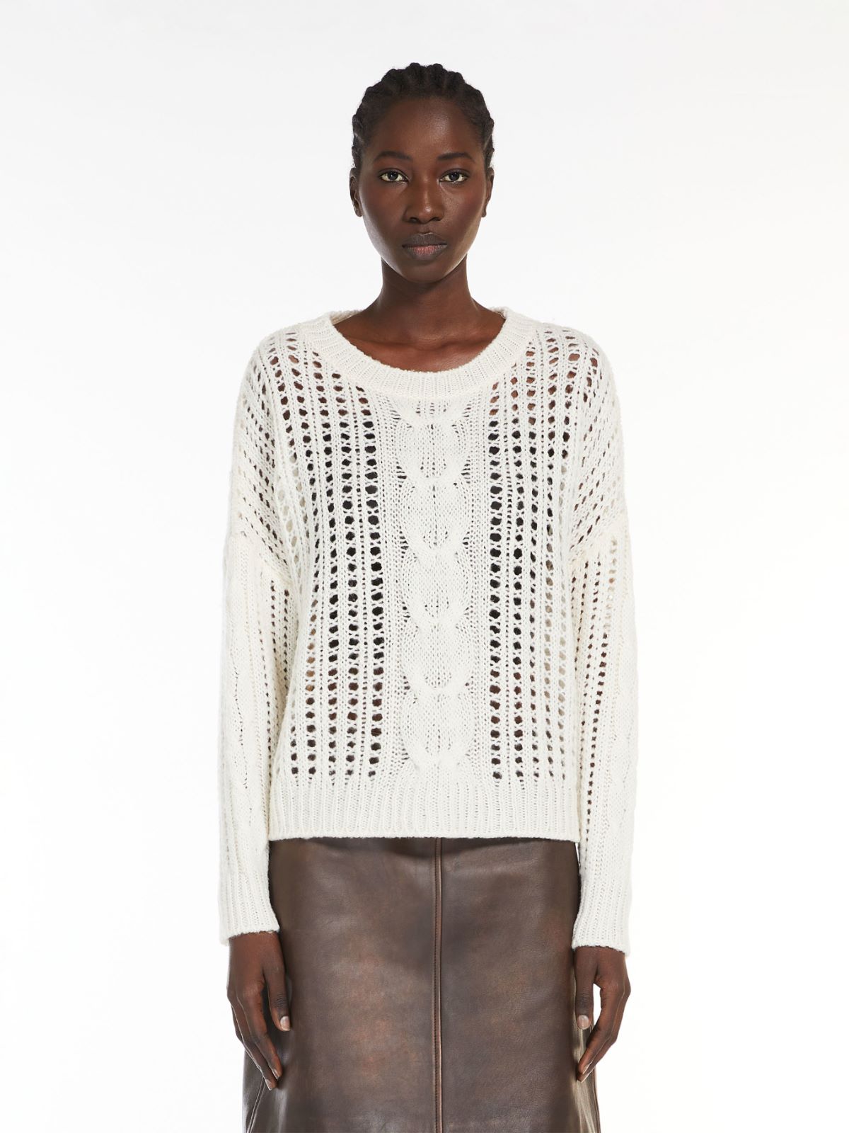 Oversized wool sweater