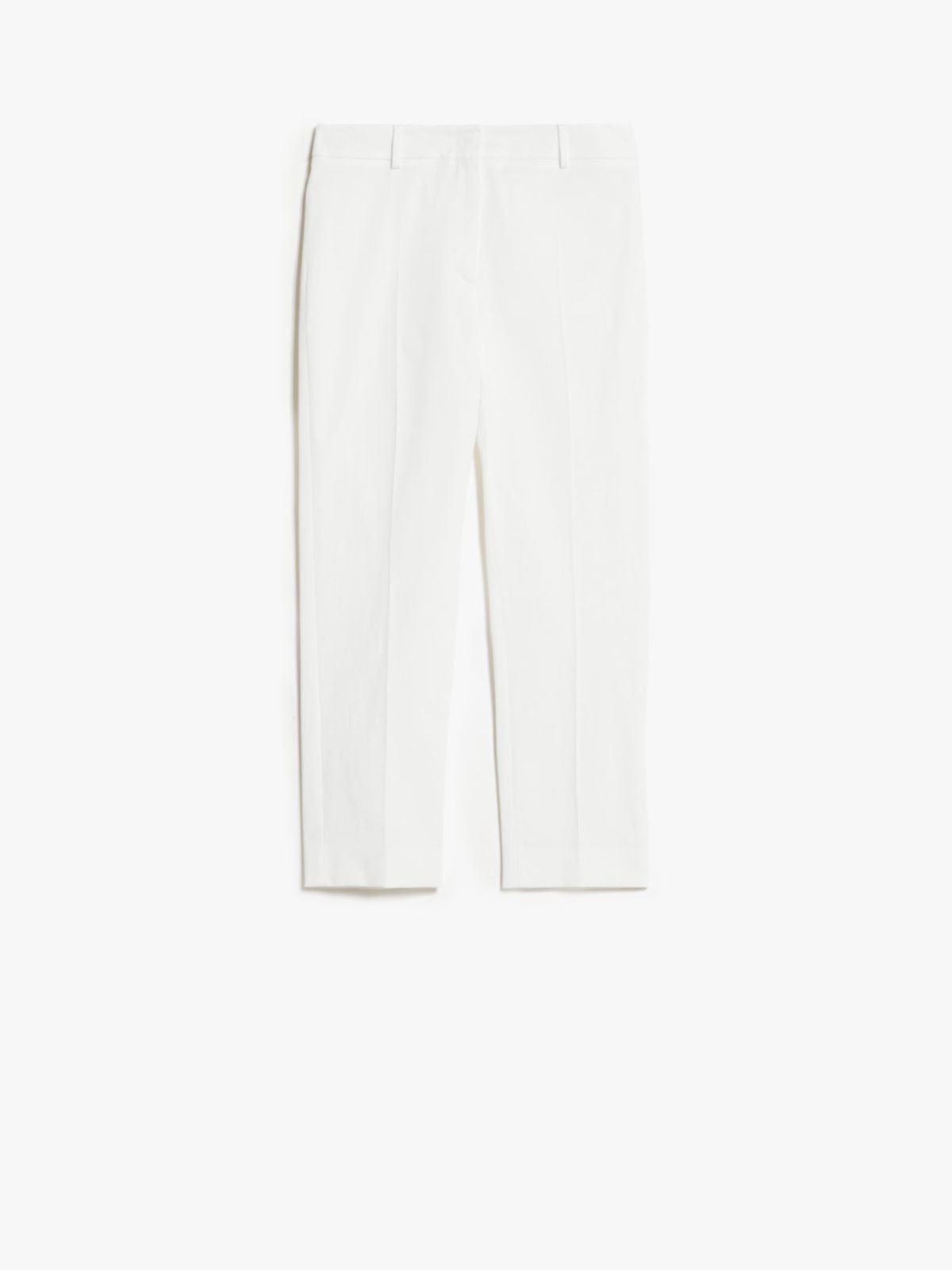 Cotton gabardine trousers