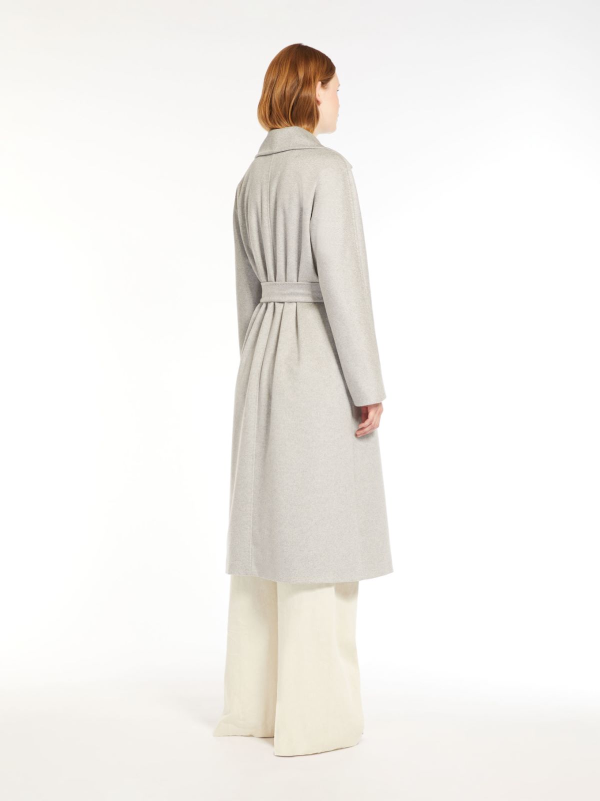 Cashmere robe coat