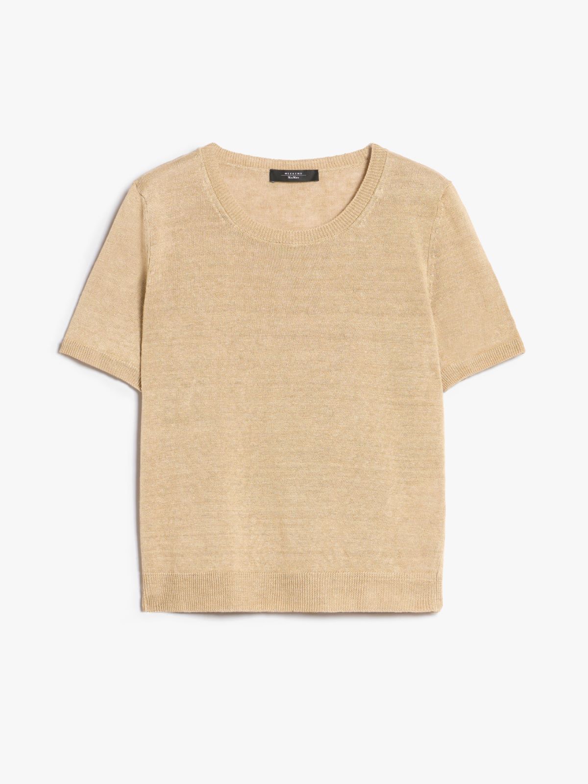 Linen yarn T-shirt