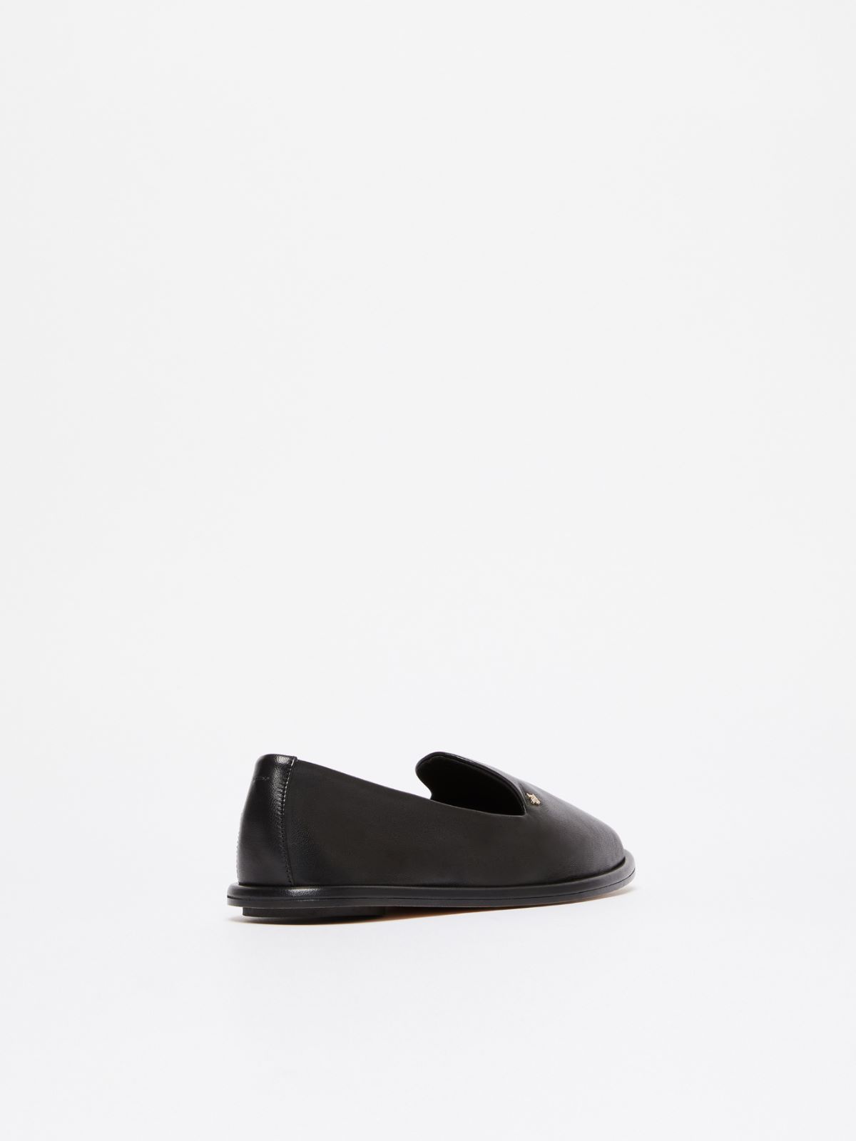 Nappa leather slip-ons
