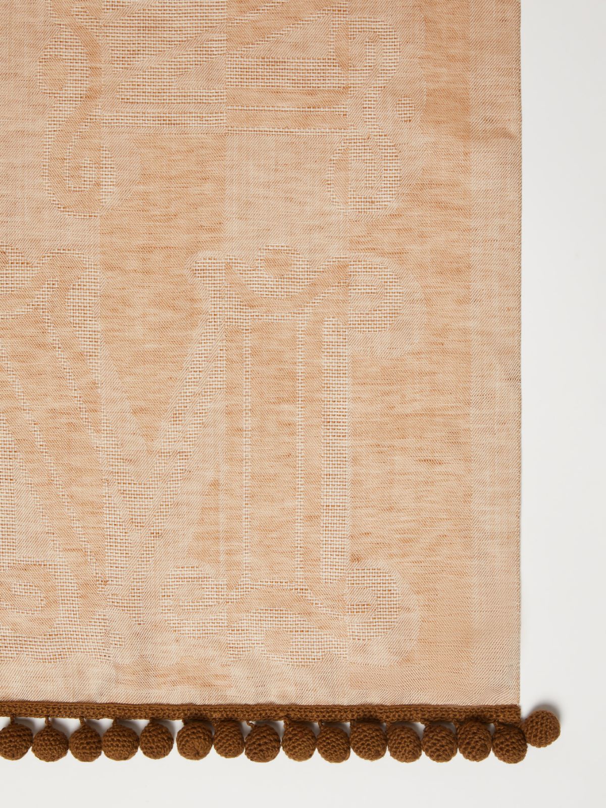 Jacquard fabric stole