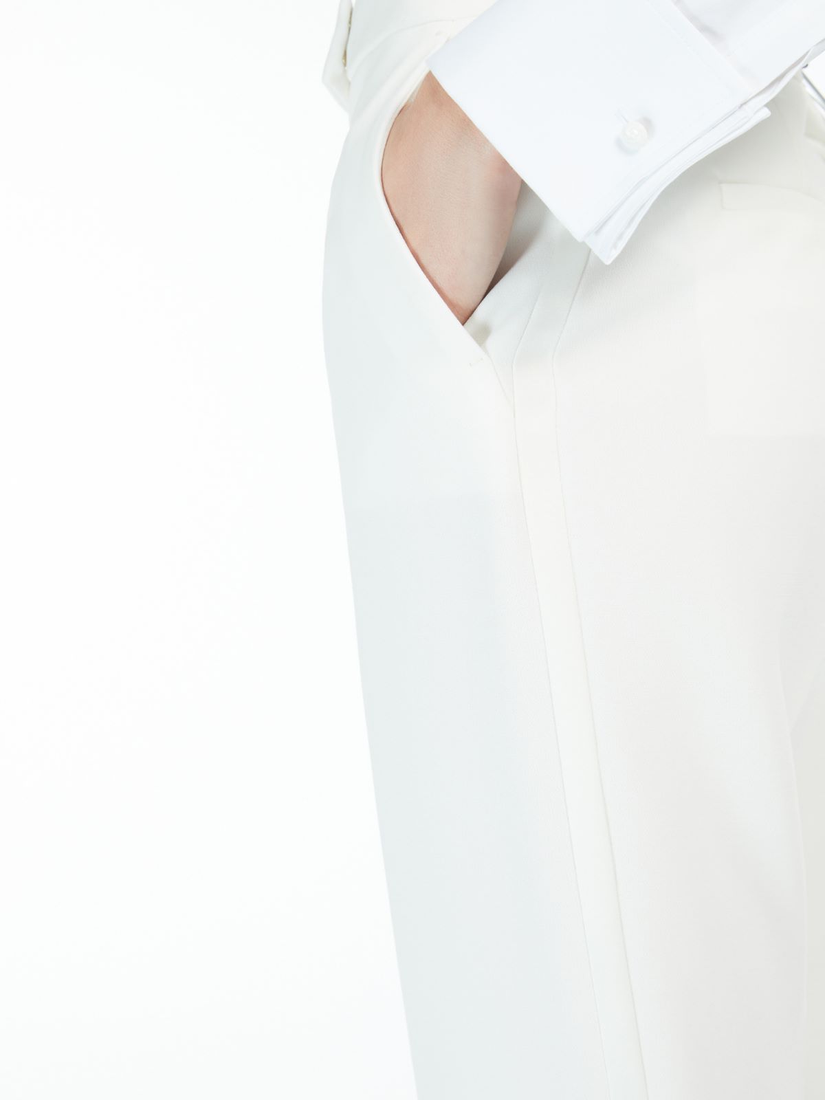 Cady slim tuxedo trousers