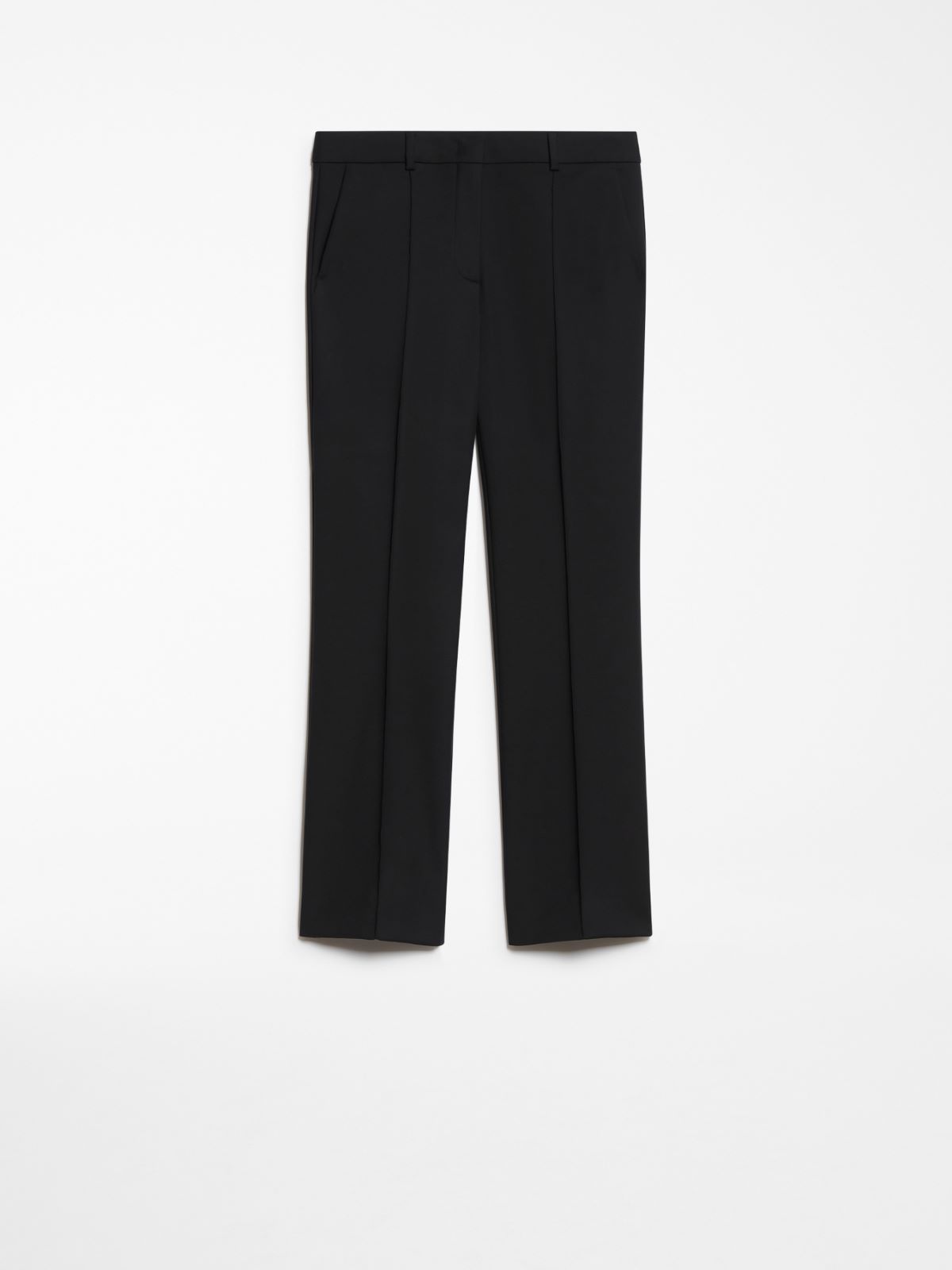 Low-rise bell-bottom trousers