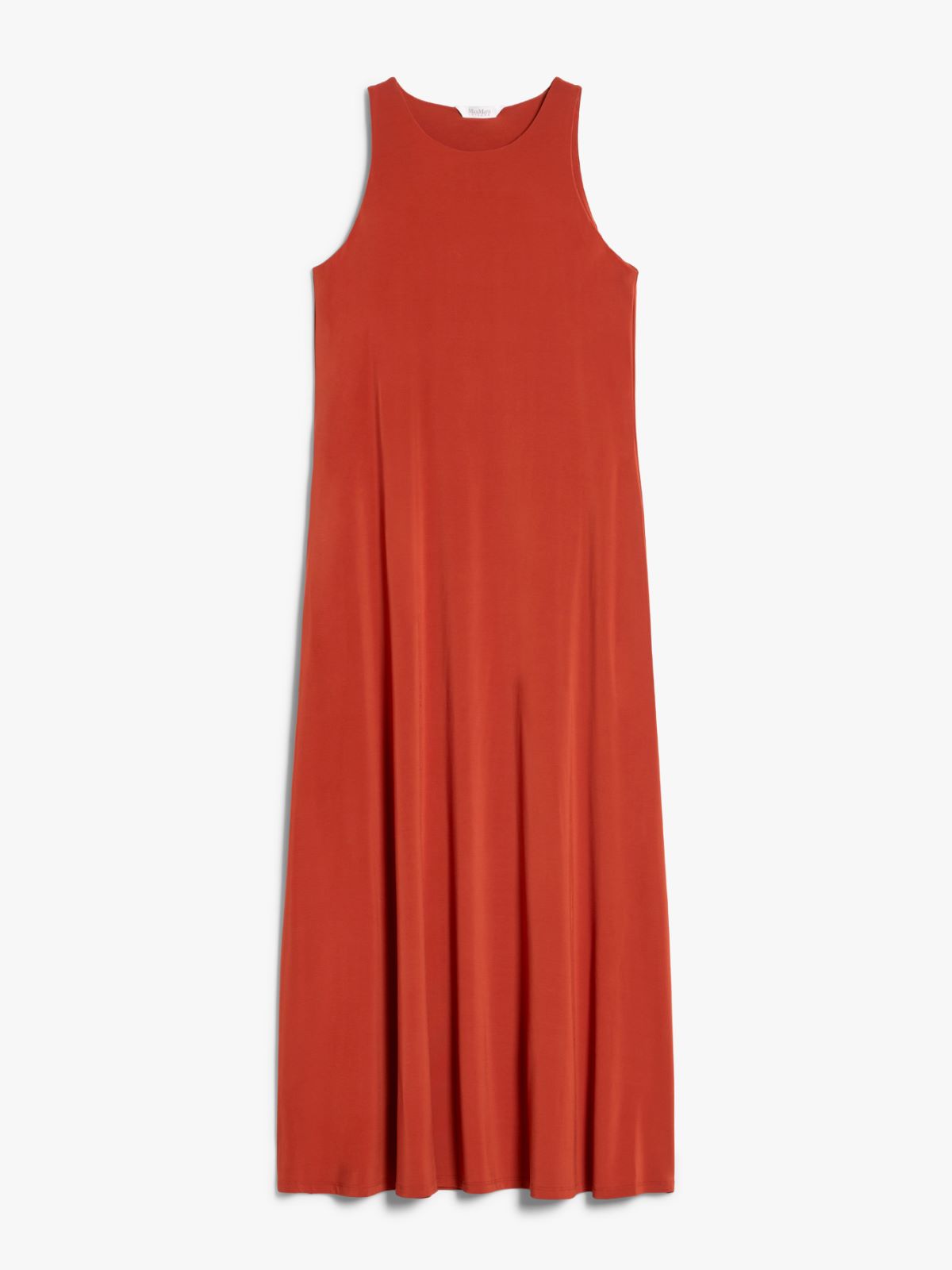 Stretch jersey A-line dress