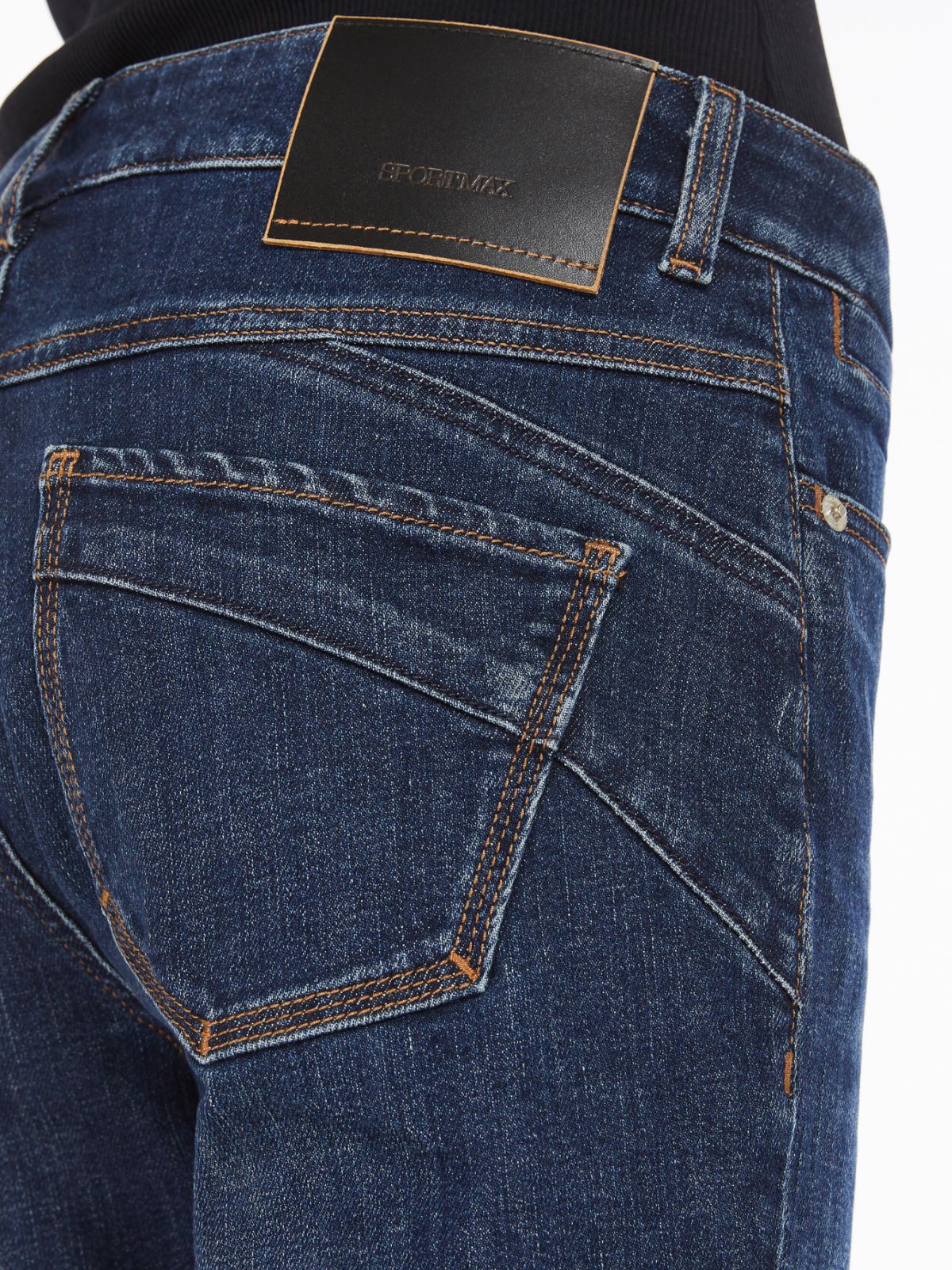 Perfect mini flare 5-pocket trousers