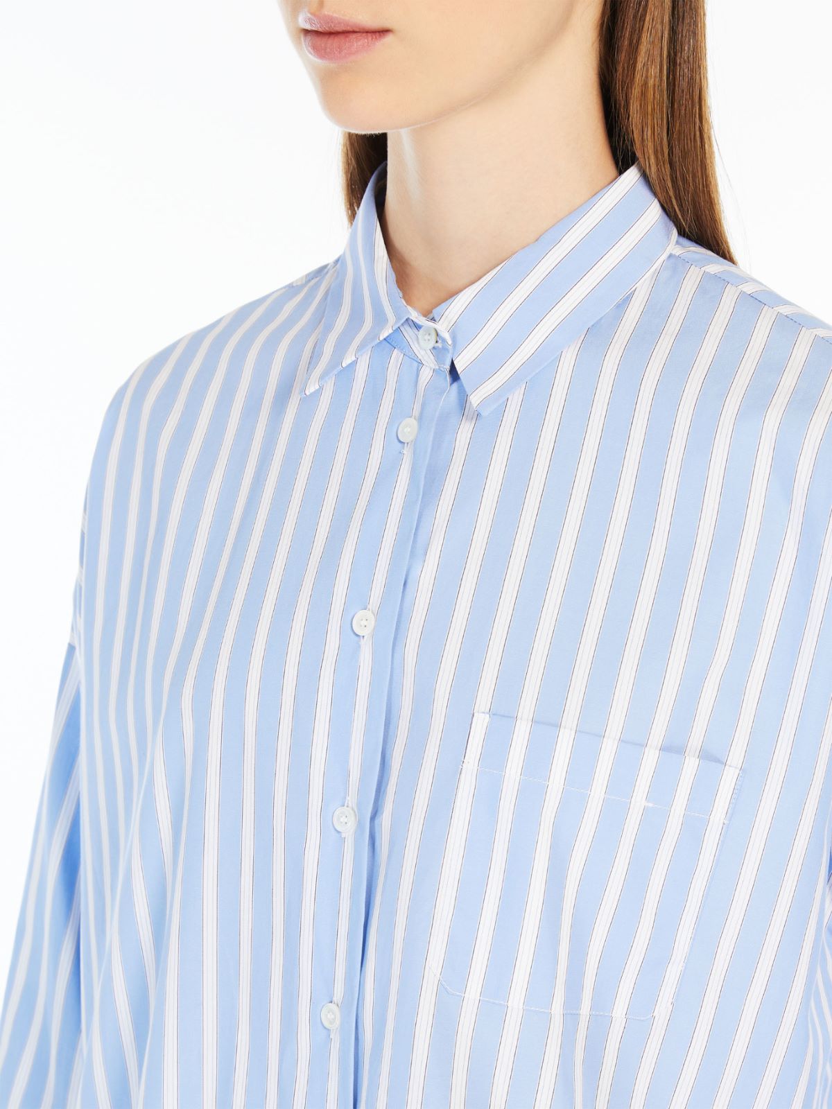 Relaxed-fit poplin shirt