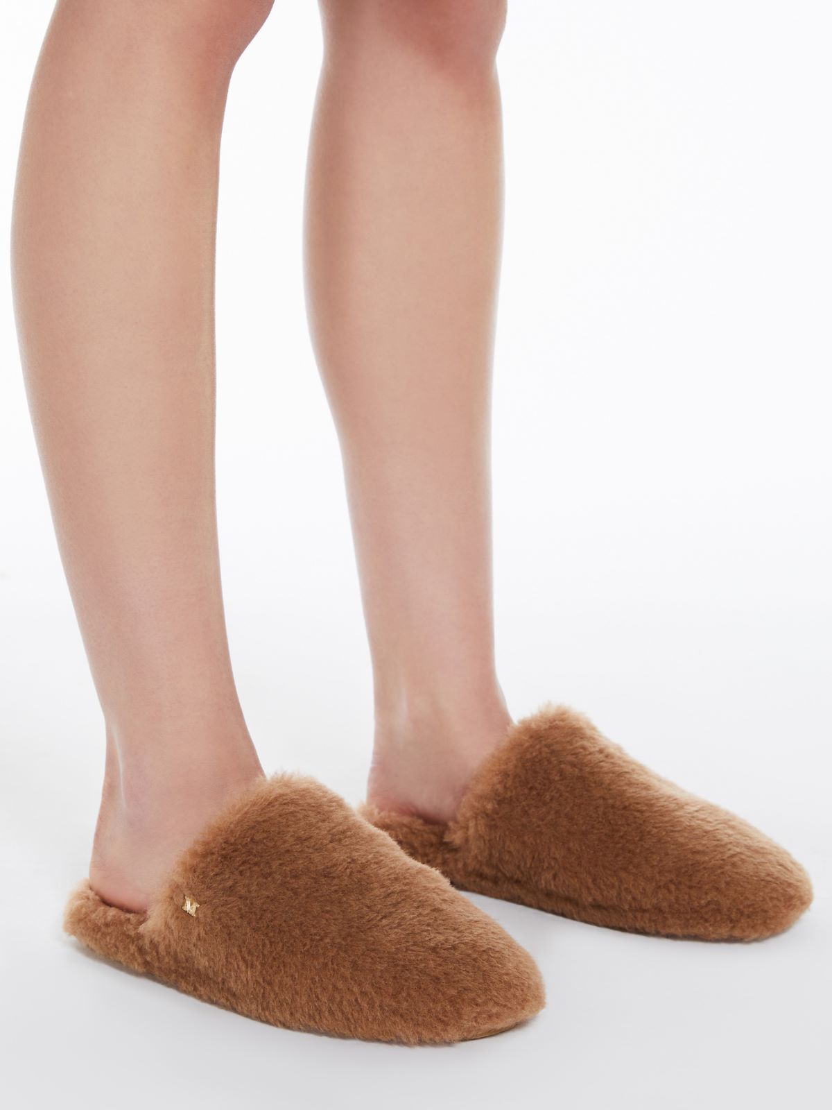 Teddy fabric slippers