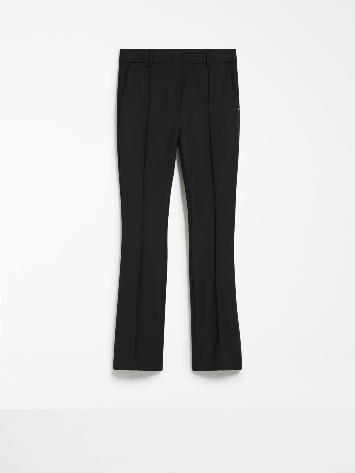 Stretch cotton trousers
