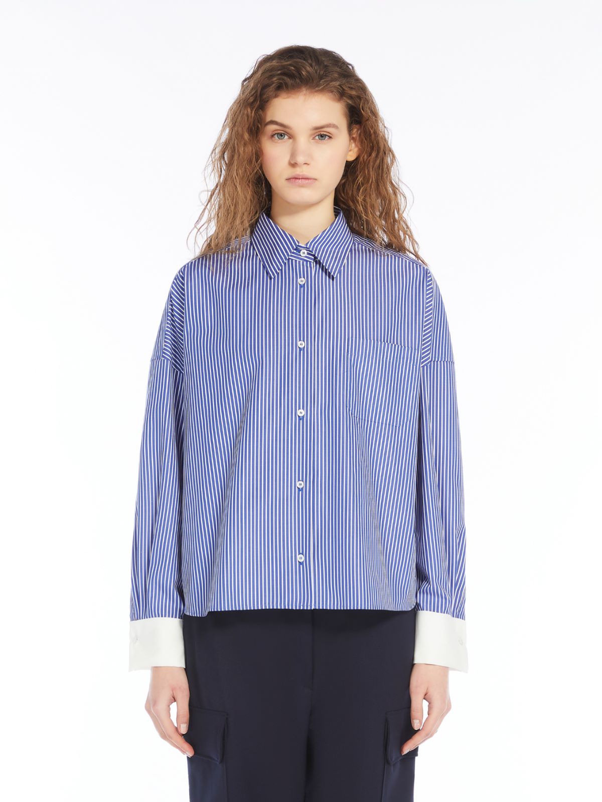 Poplin over shirt