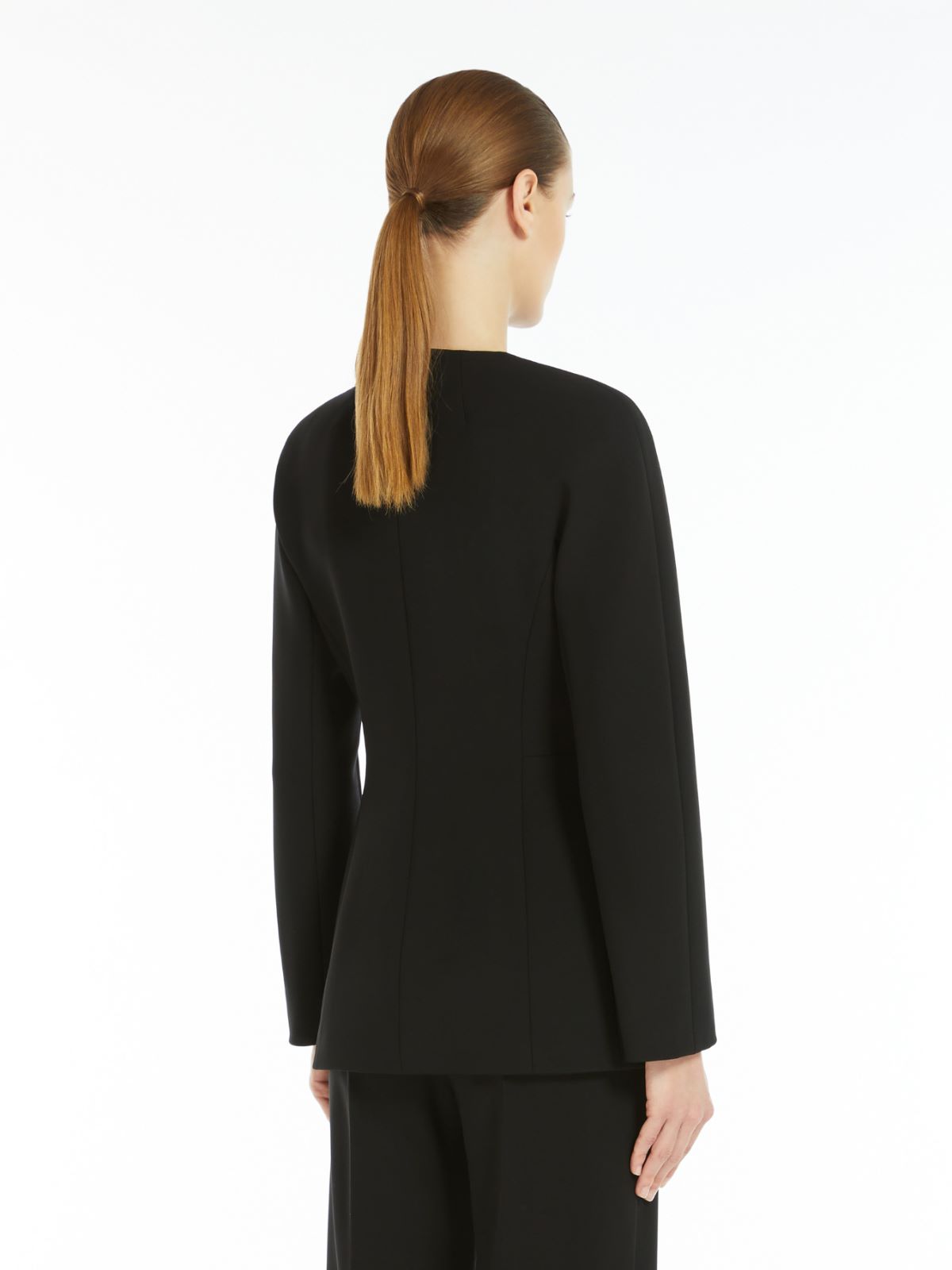 Crêpe jersey jacket