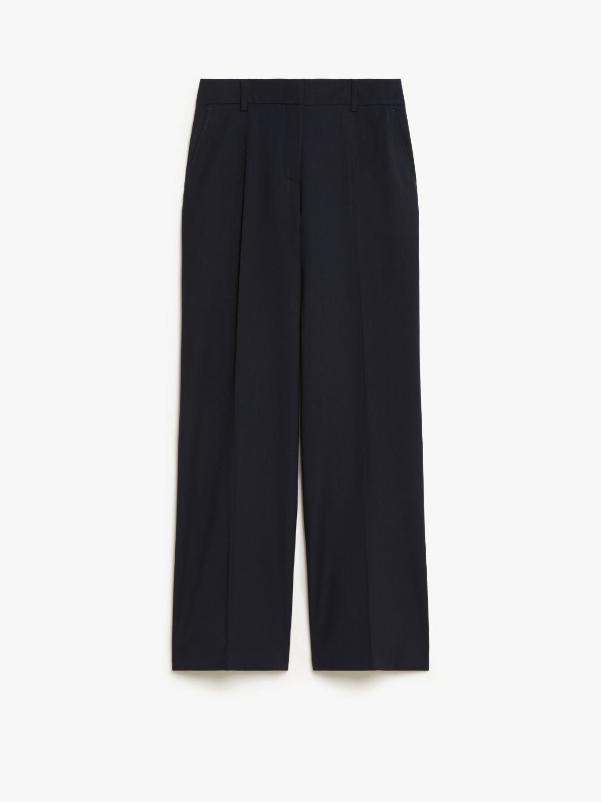 Woollen cloth palazzo trousers