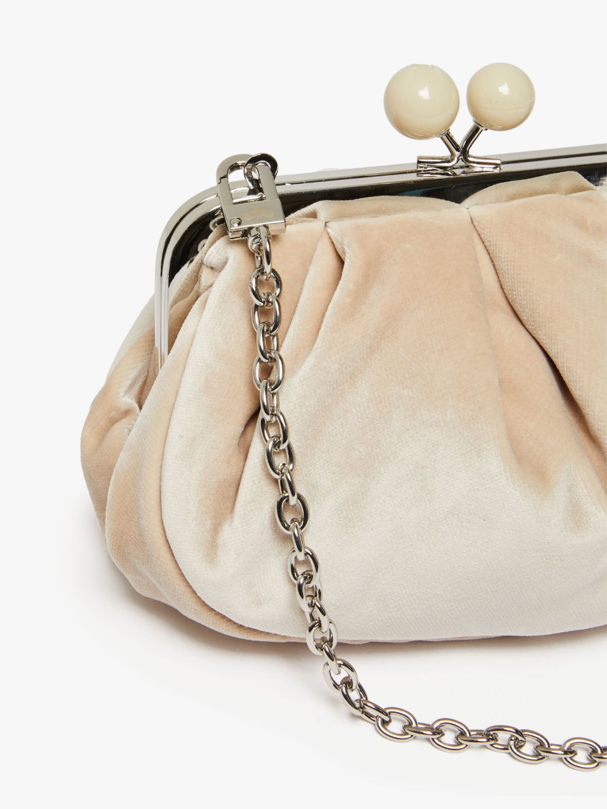 Small velvet Pasticcino Bag