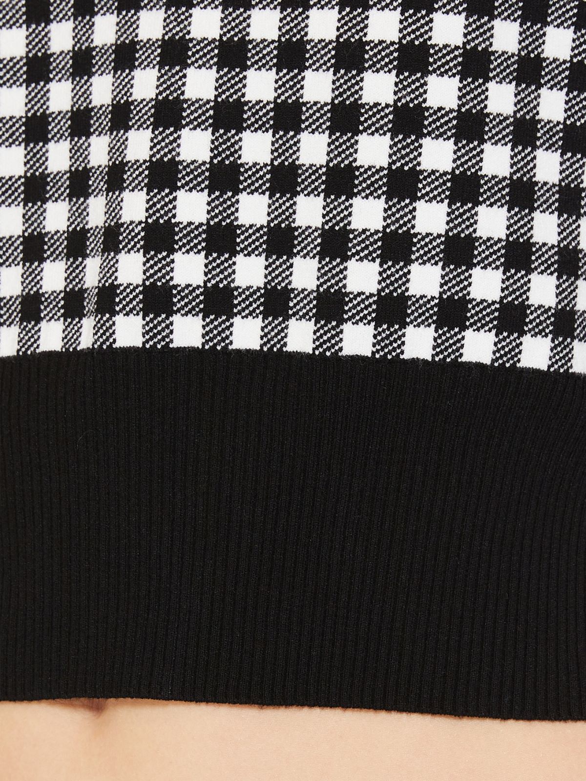 Jacquard viscose top